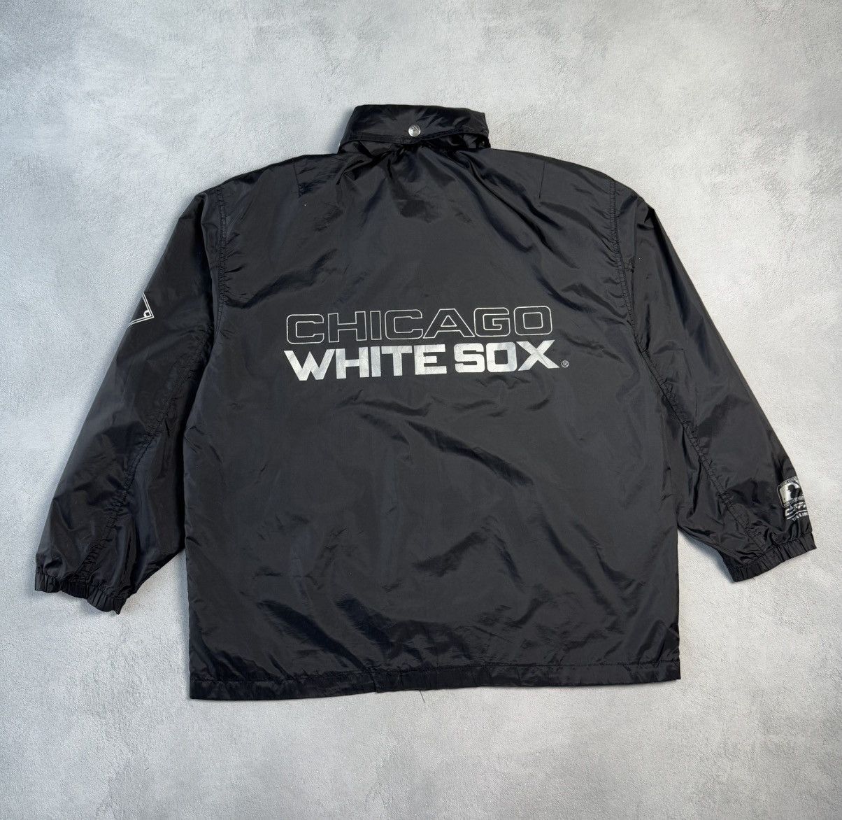 MLB Vintage 90s Chicago White Sox MLB Baseball Jacket Size US L / EU 52-54 / 3 - 3 Thumbnail