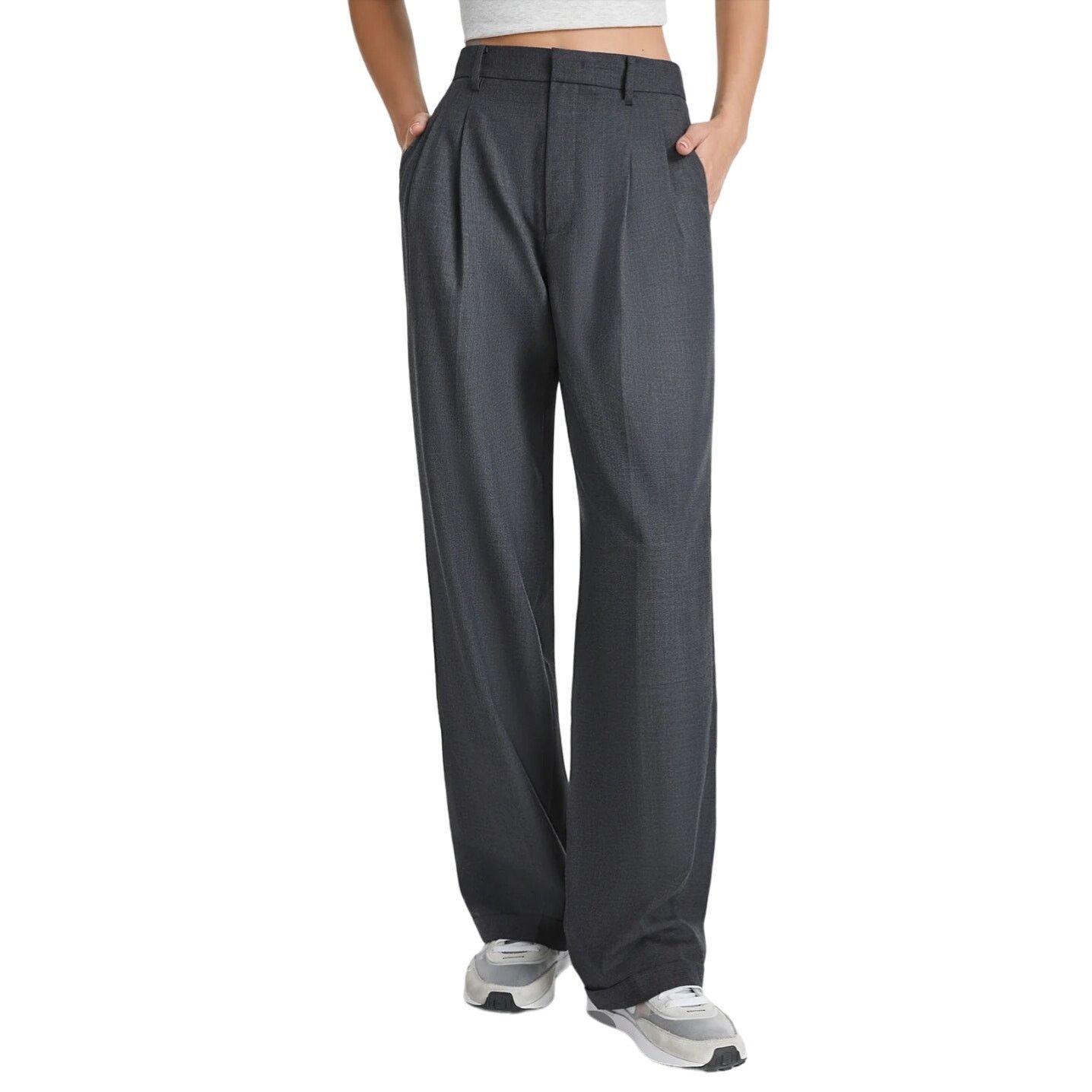 Other XSmall Gray Lightweight Airstream Straight Leg Dress Pants Size 25" / US 0 / IT 36 - 5 Thumbnail