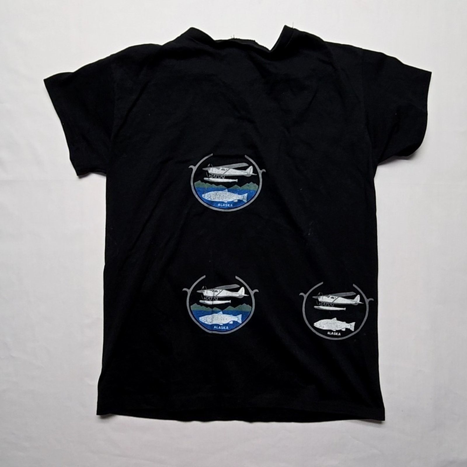 Vintage Vintage Test Print Yellowstone National Park Black M Tee Size M / US 6-8 / IT 42-44 - 5 Thumbnail