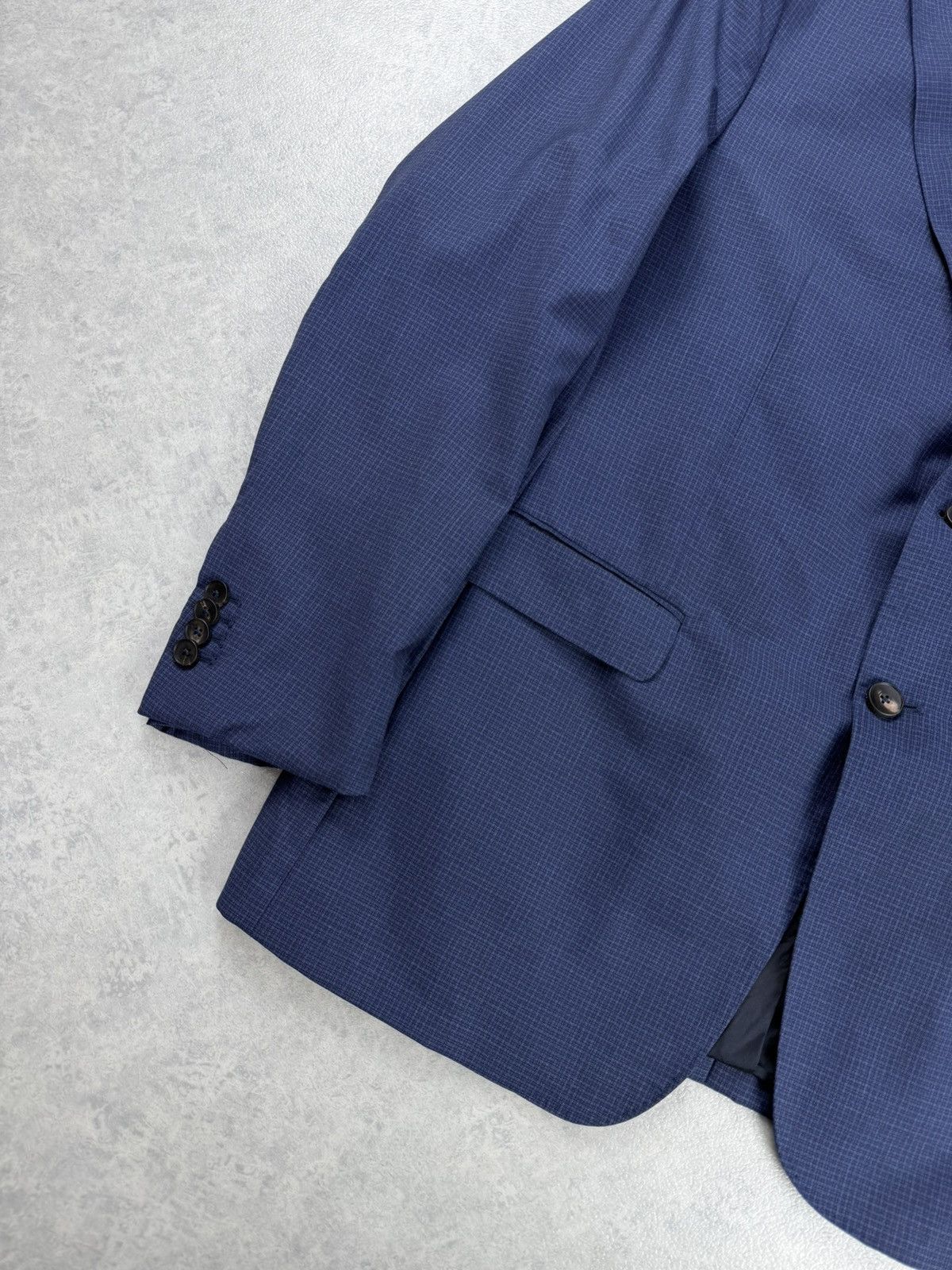 Ermenegildo Zegna Ermenegildo Zegna Navy Wool Blazer Jacket Size 52R Drop 7 Size 42R - 3 Thumbnail