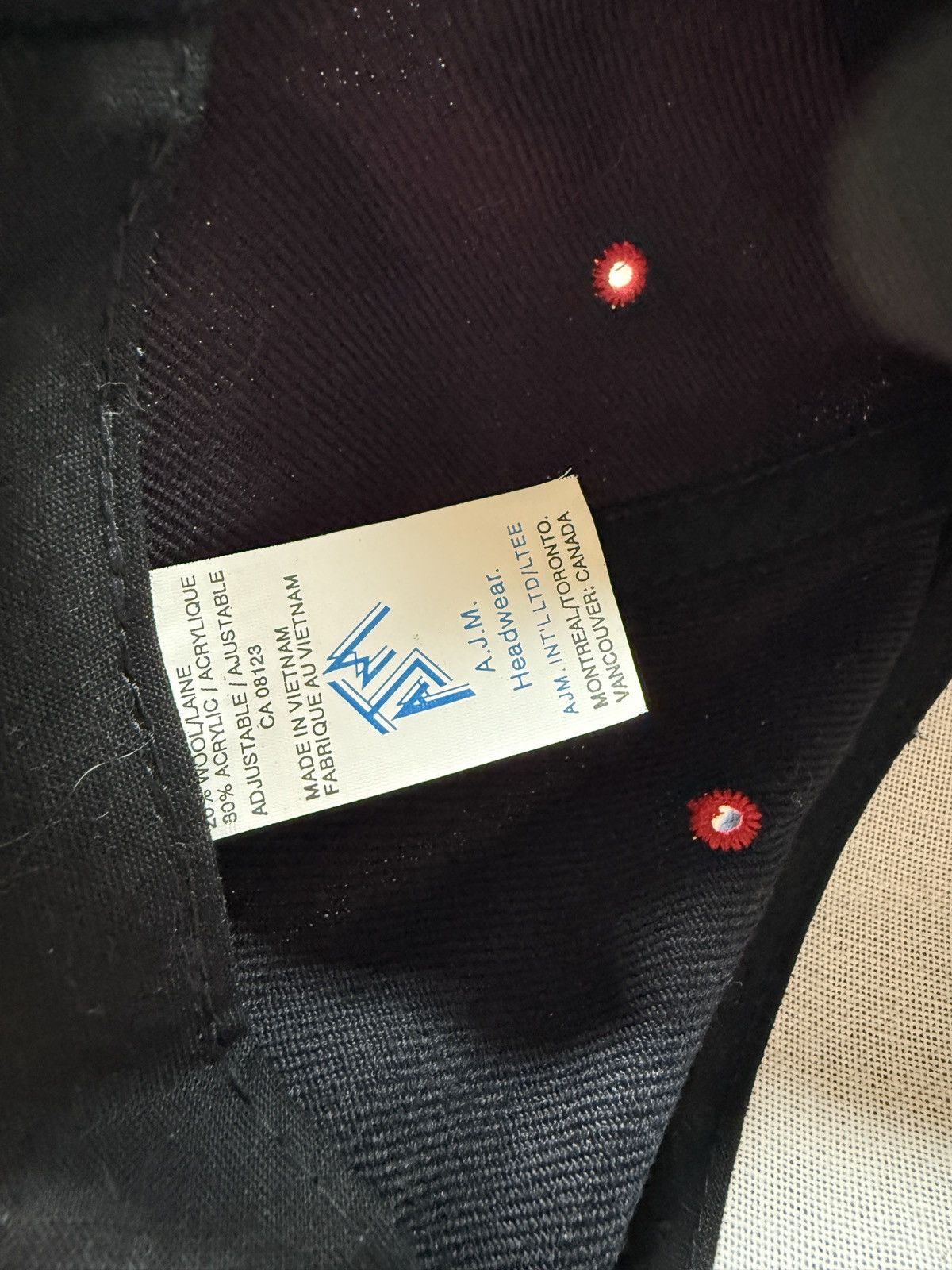 Vintage Vintage Workwear Company Maple Leaf Snapback Hat Size ONE SIZE - 7 Thumbnail