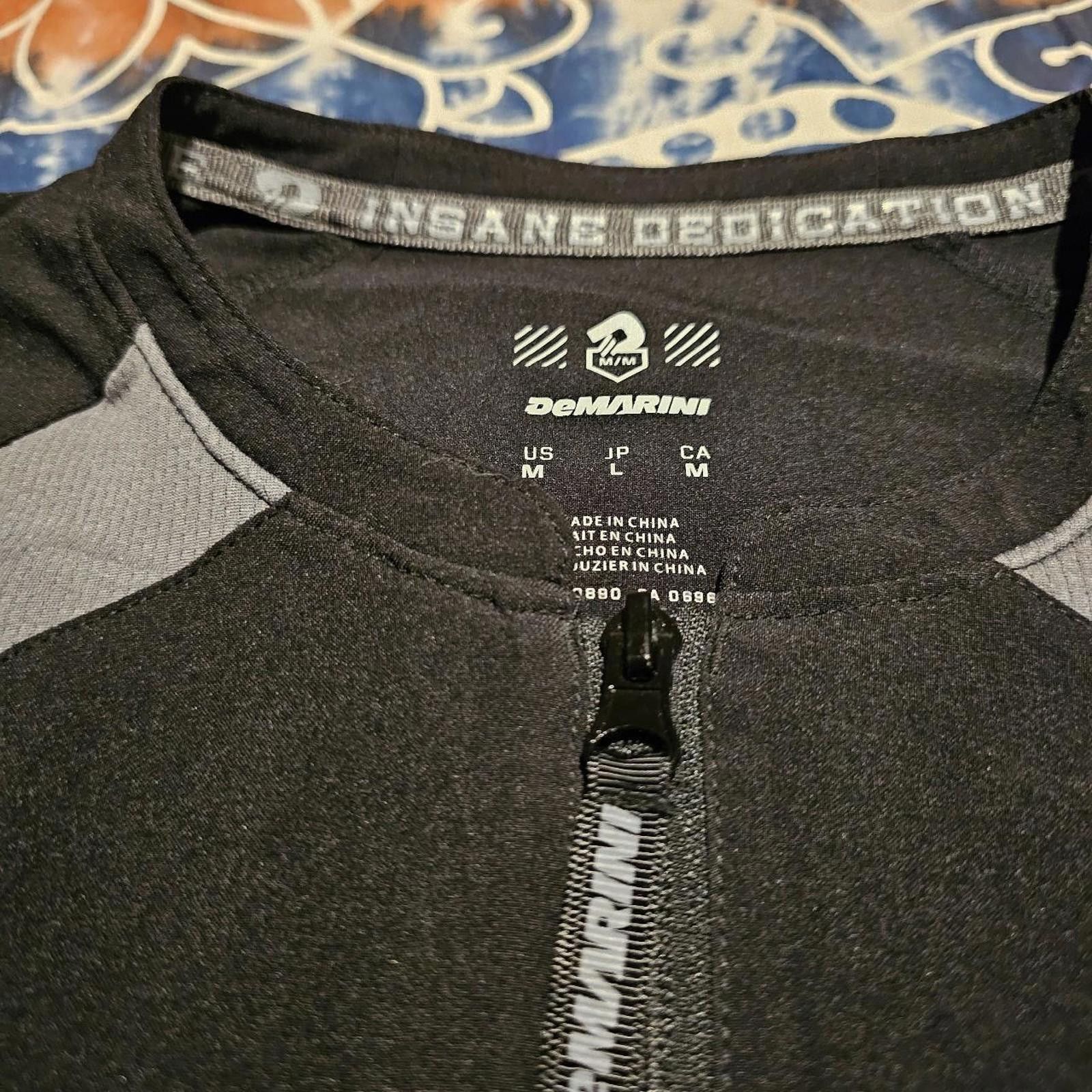 Designer Men's Black and Yellow Demarini Baseball Quarter Zip Shirt Size US M / EU 48-50 / 2 - 6 Thumbnail
