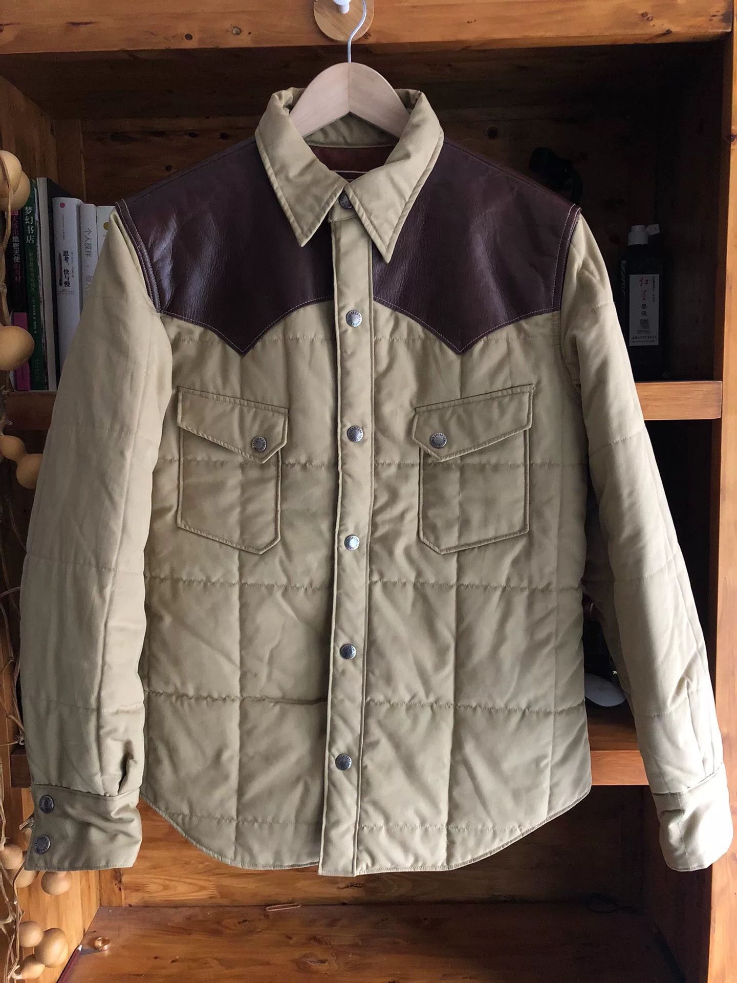 Vintage Sugarcane Western Style Shirt Jacket