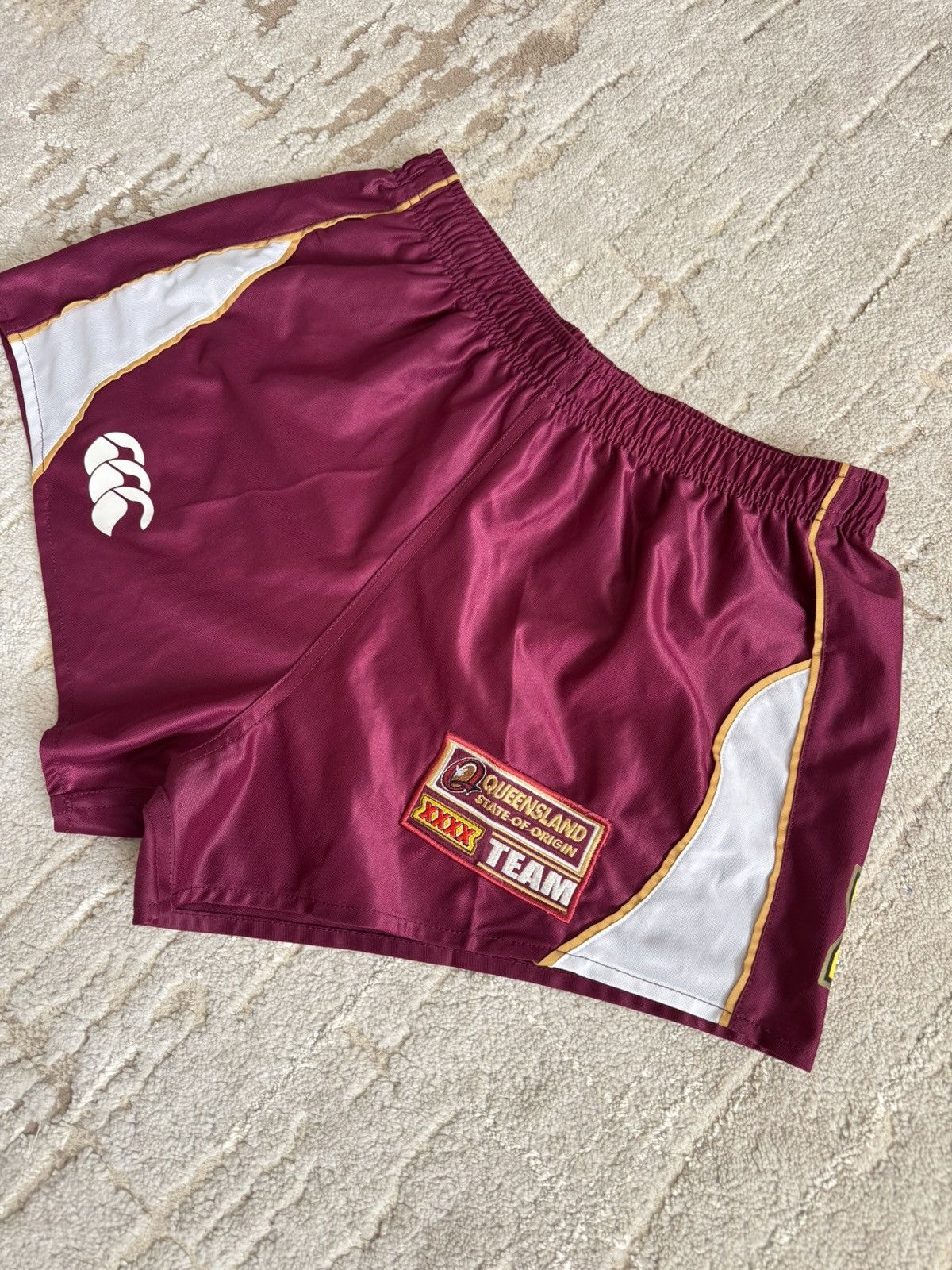 Canterbury of New Zealand × Vintage Vintage Queensland Of Origin Canterbury Rugby Shorts Jersey Size US 34 / EU 50 - 3 Thumbnail