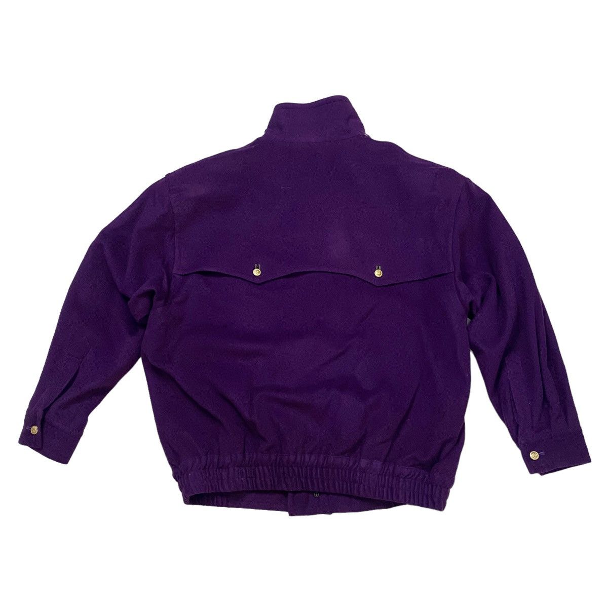 Celine Vintage Celine Paris Wool Button Luxury Jacket 1980s Size US M / EU 48-50 / 2 - 5 Thumbnail