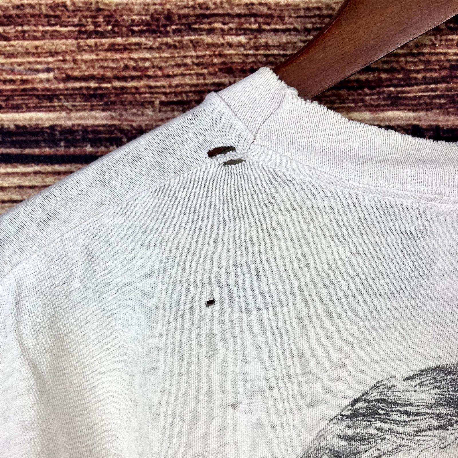 Fruit Of The Loom × Vintage 1990s Late Night At The Phog With Roy Williams KU T-shirt Size US L / EU 52-54 / 3 - 8 Thumbnail