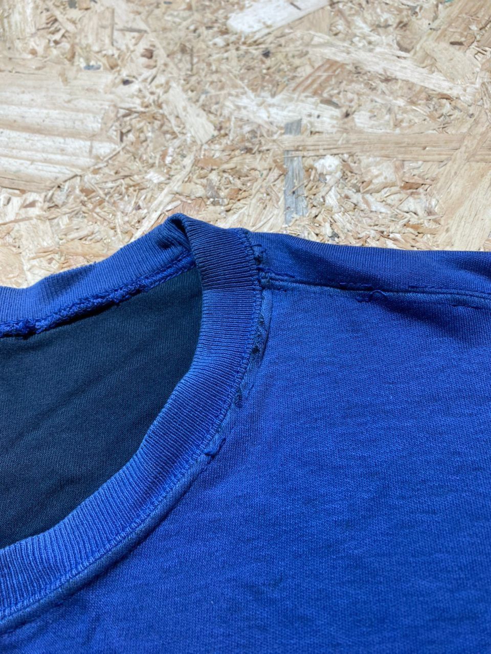 Issey Miyake Issey Vintage Skyline Reversible Blue Tee Size US L / EU 52-54 / 3 - 6 Thumbnail