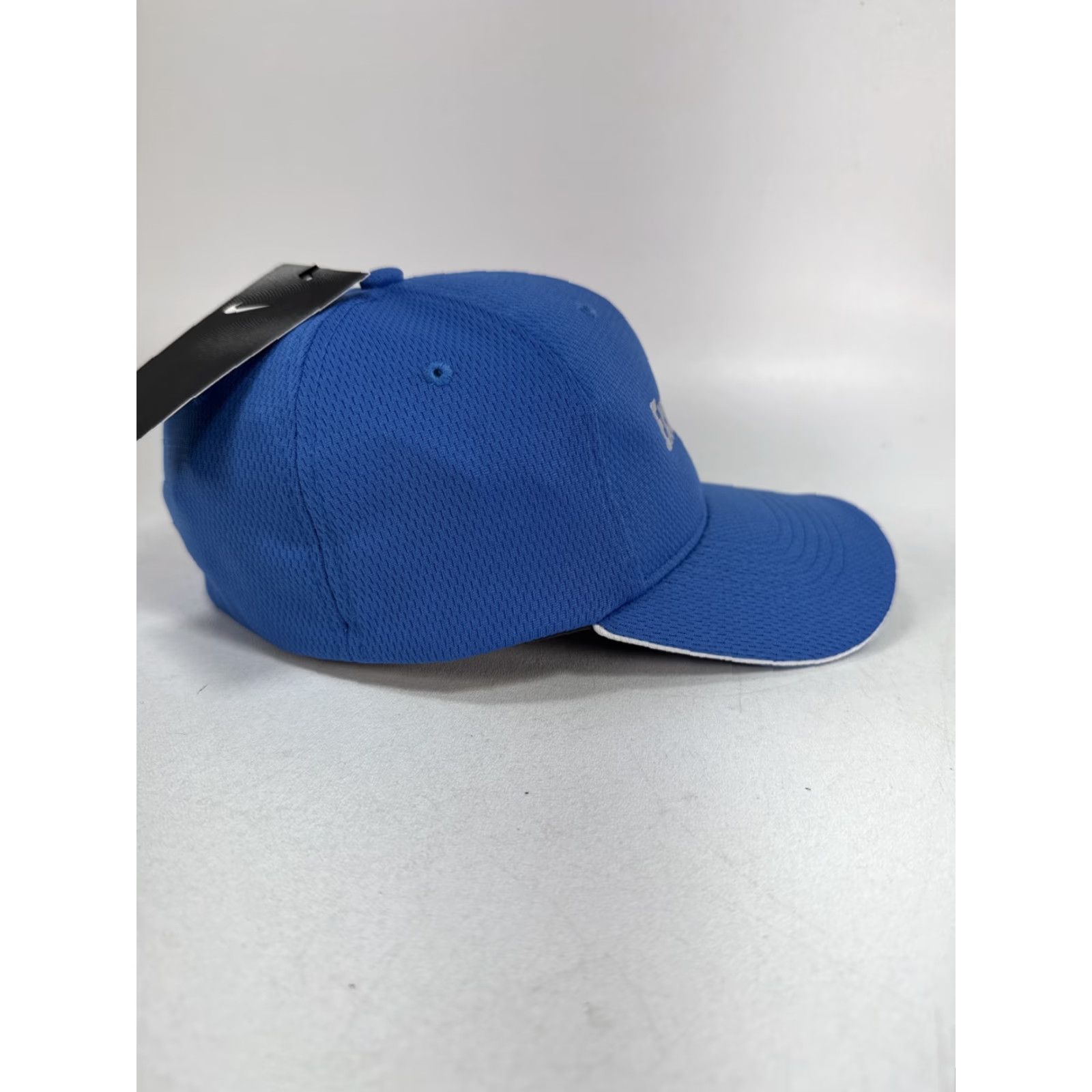 Nike Nike Dri-FIT Stretch Baseball Cap PACIFIC BLUE M Men Bill Logo NEW Size ONE SIZE - 4 Thumbnail