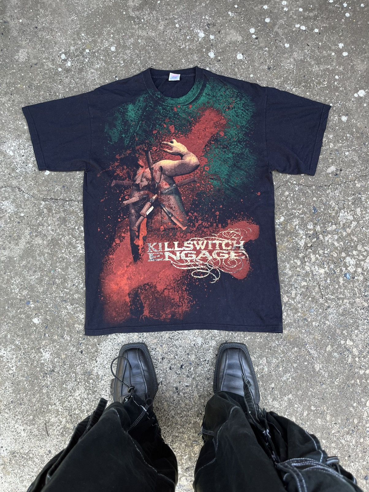 Vintage Killswitch Engage Metal Band T-shirt Death Horror