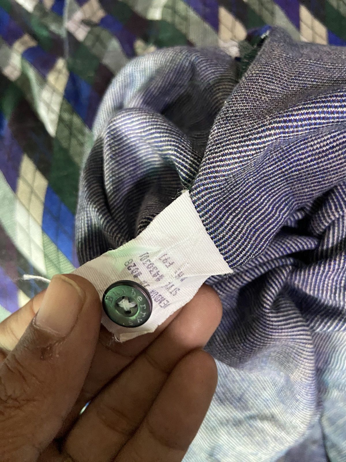 Burberry Vintage Burberry Polo Tee Made In USA Size US M / EU 48-50 / 2 - 6 Thumbnail