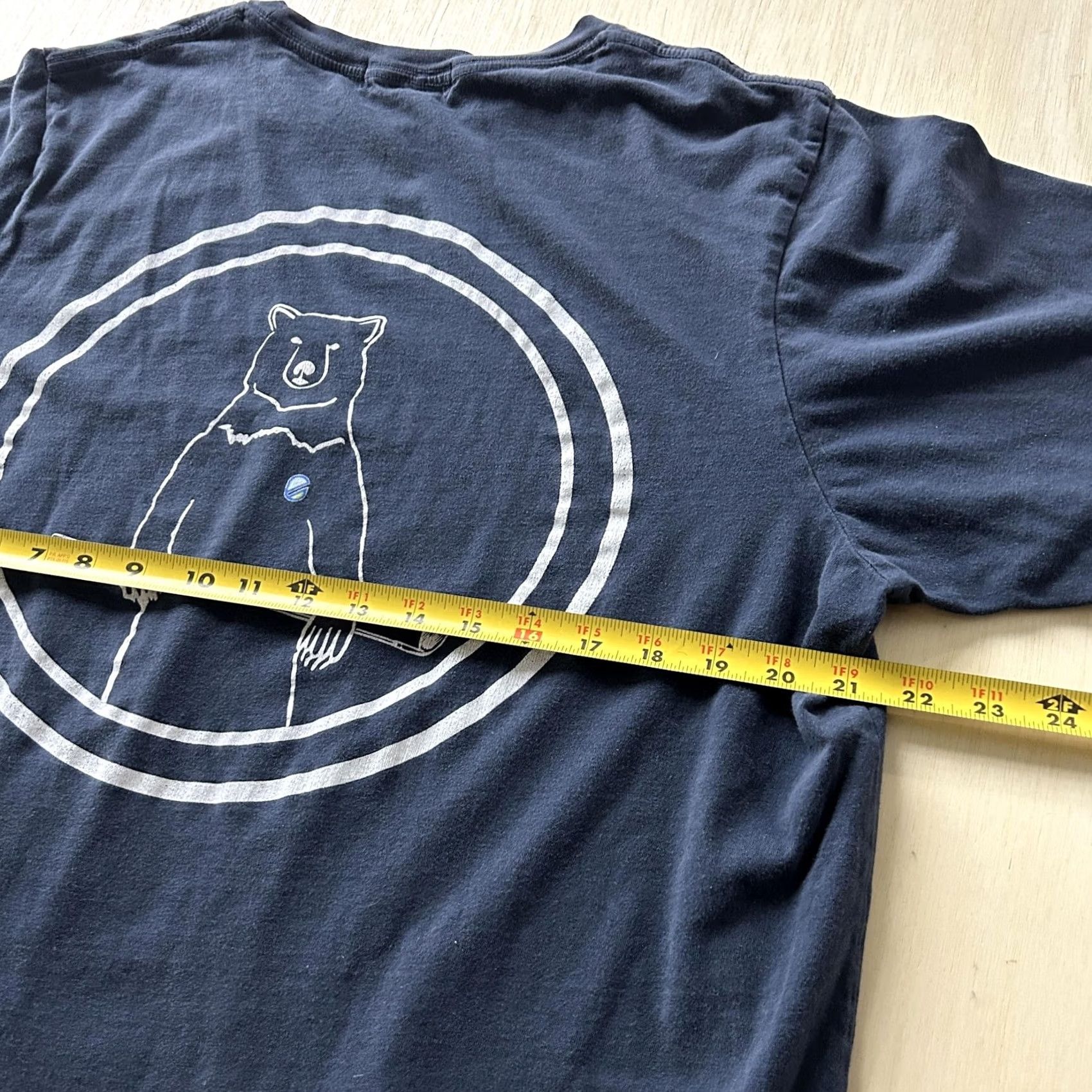 Vintage Extracurricular Chicago Golf Bear Shirt Mens XL Blue Graphic Logo Tee T-Shirt Size US XL / EU 56 / 4 - 5 Thumbnail