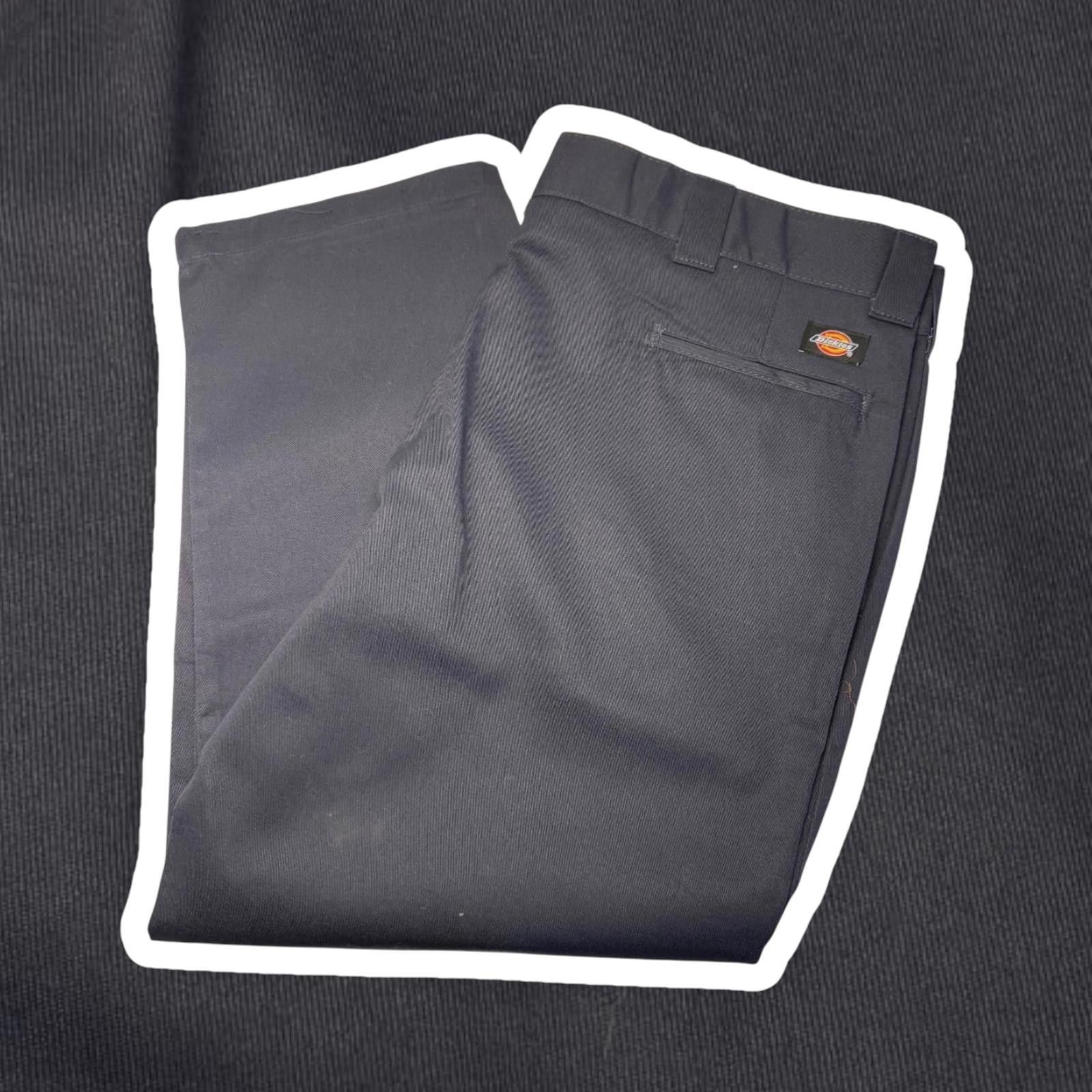 Dickies Dickies Men's Slim Straight Work Pants - Dark Navy Size US 40 / EU 56 - 1 Thumbnail