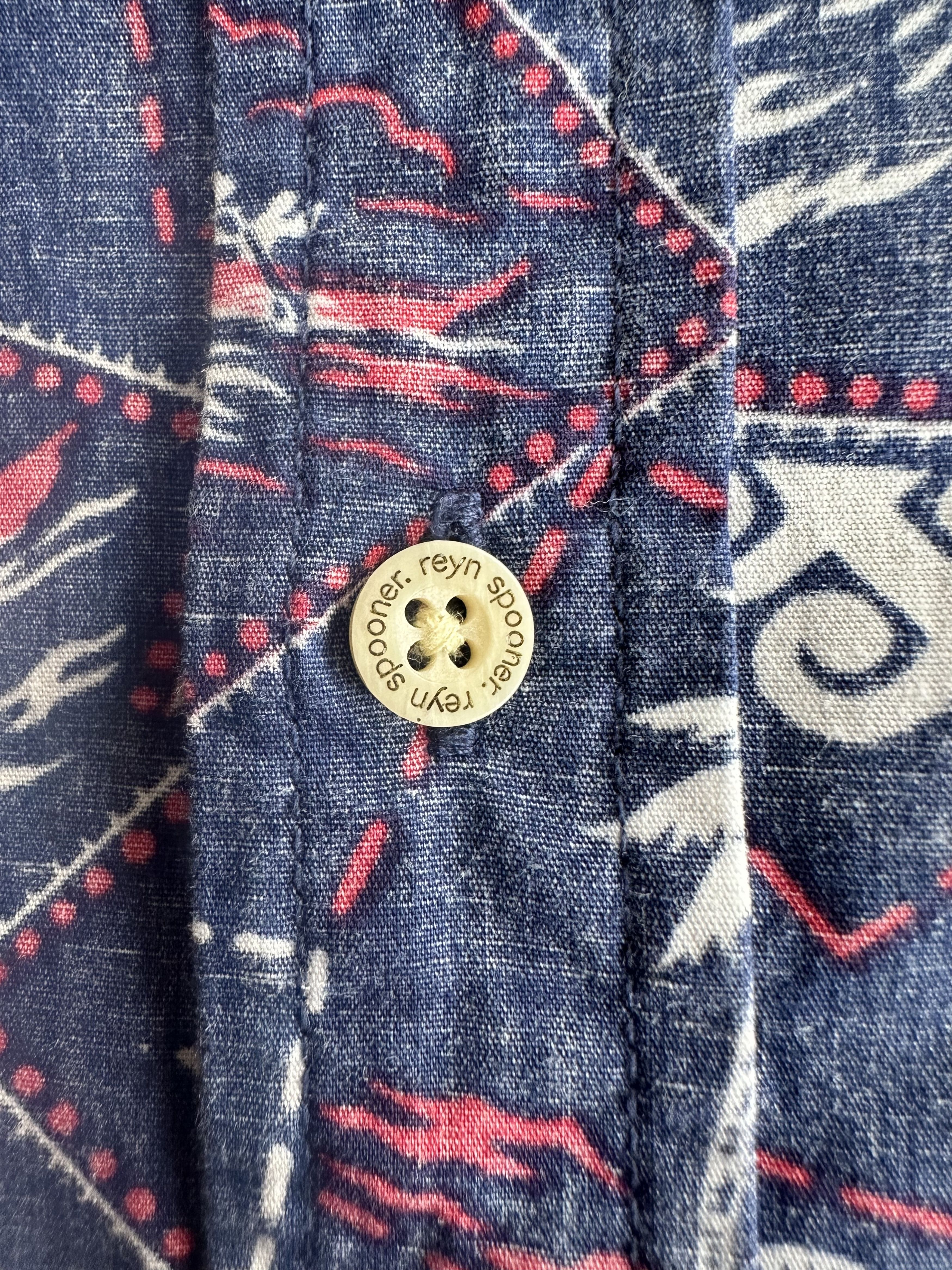 Reyn Spooner Tailored Button Down Aloha Shirt Size US L / EU 52-54 / 3 - 6 Thumbnail