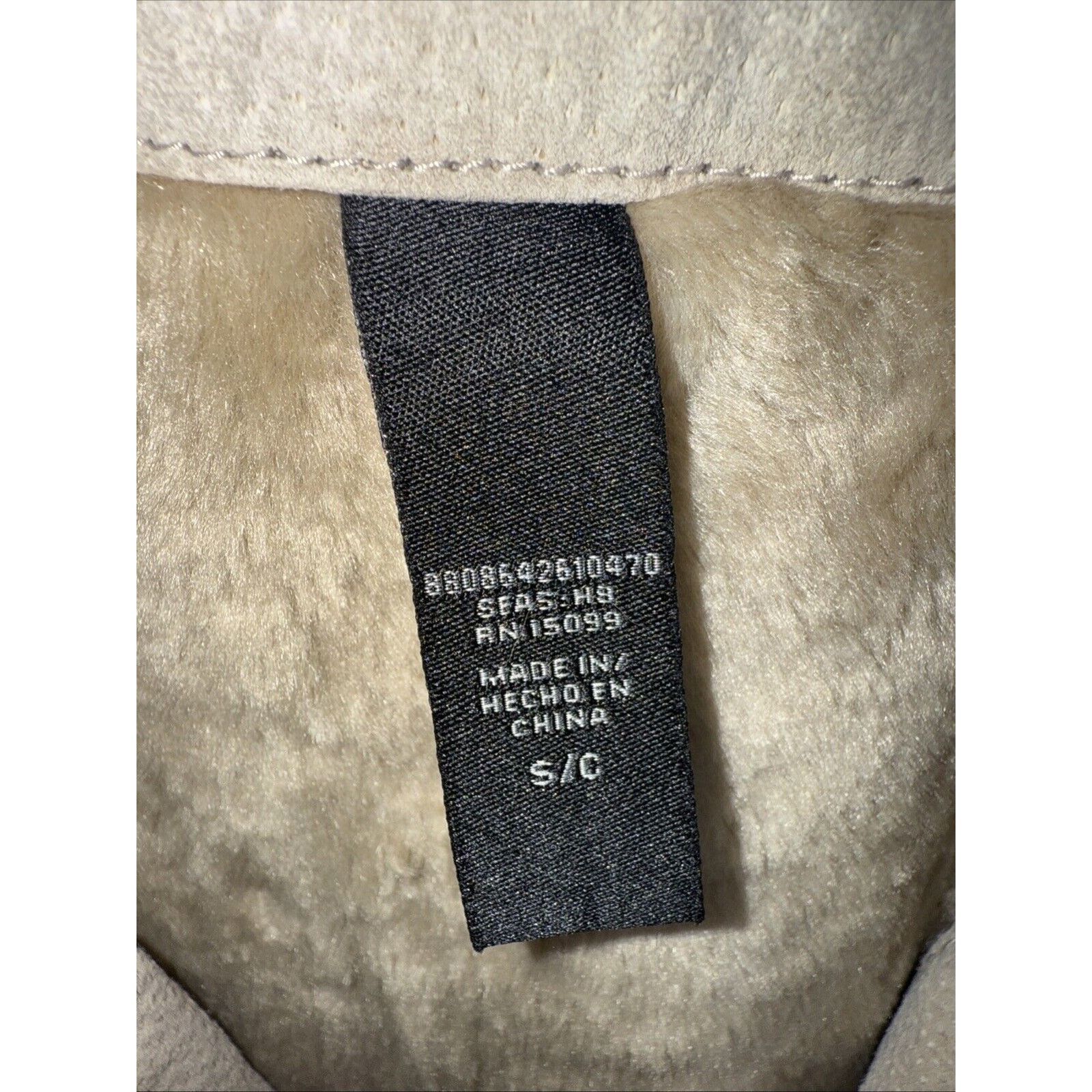 Covington Covington Leather Parka Coat Jacket Fur Womens Small Beige Size S / US 4 / IT 40 - 5 Thumbnail