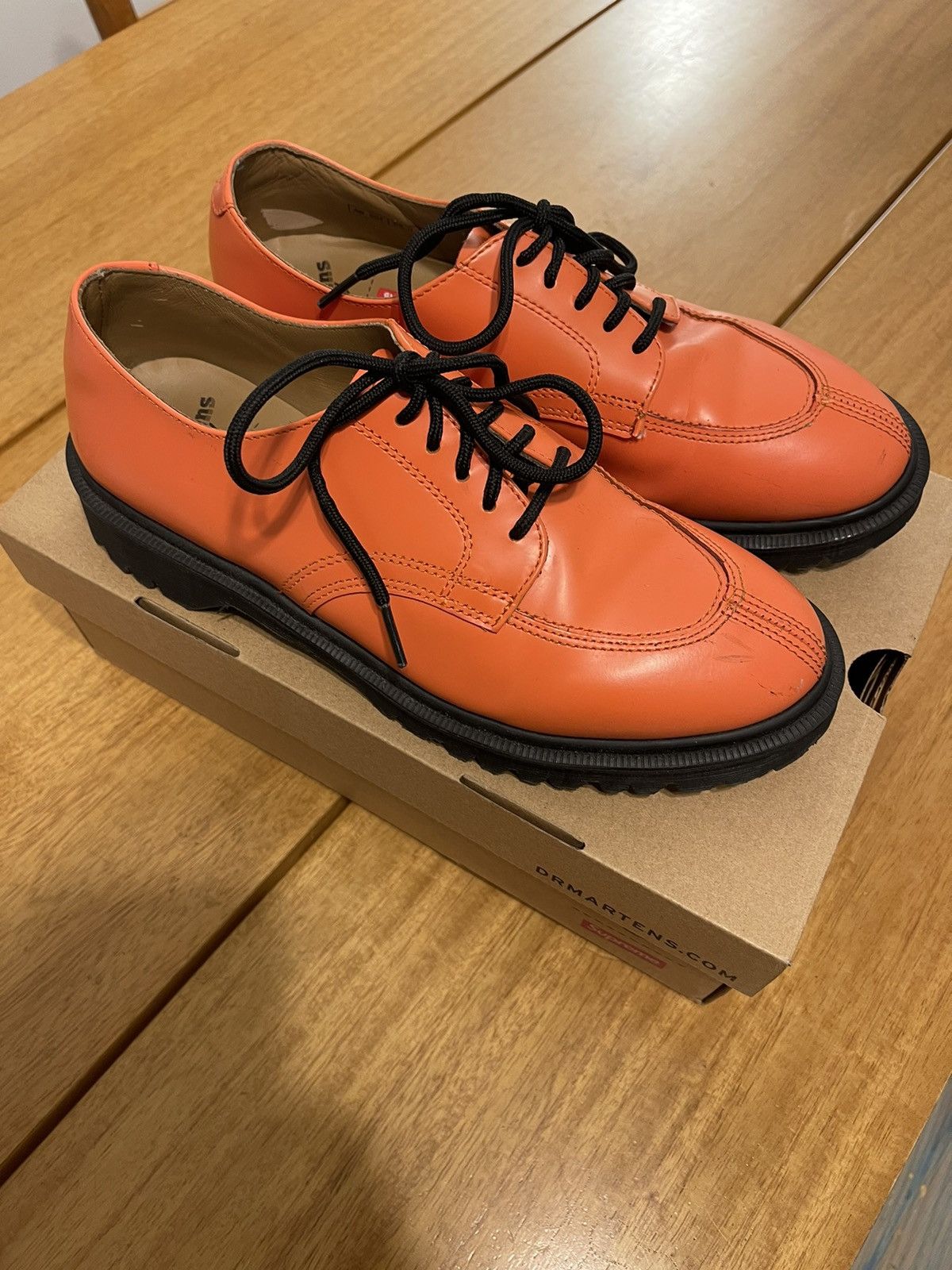 Supreme X Martens Split Toe 5-Eye Shoe Release Date Nice Kicks