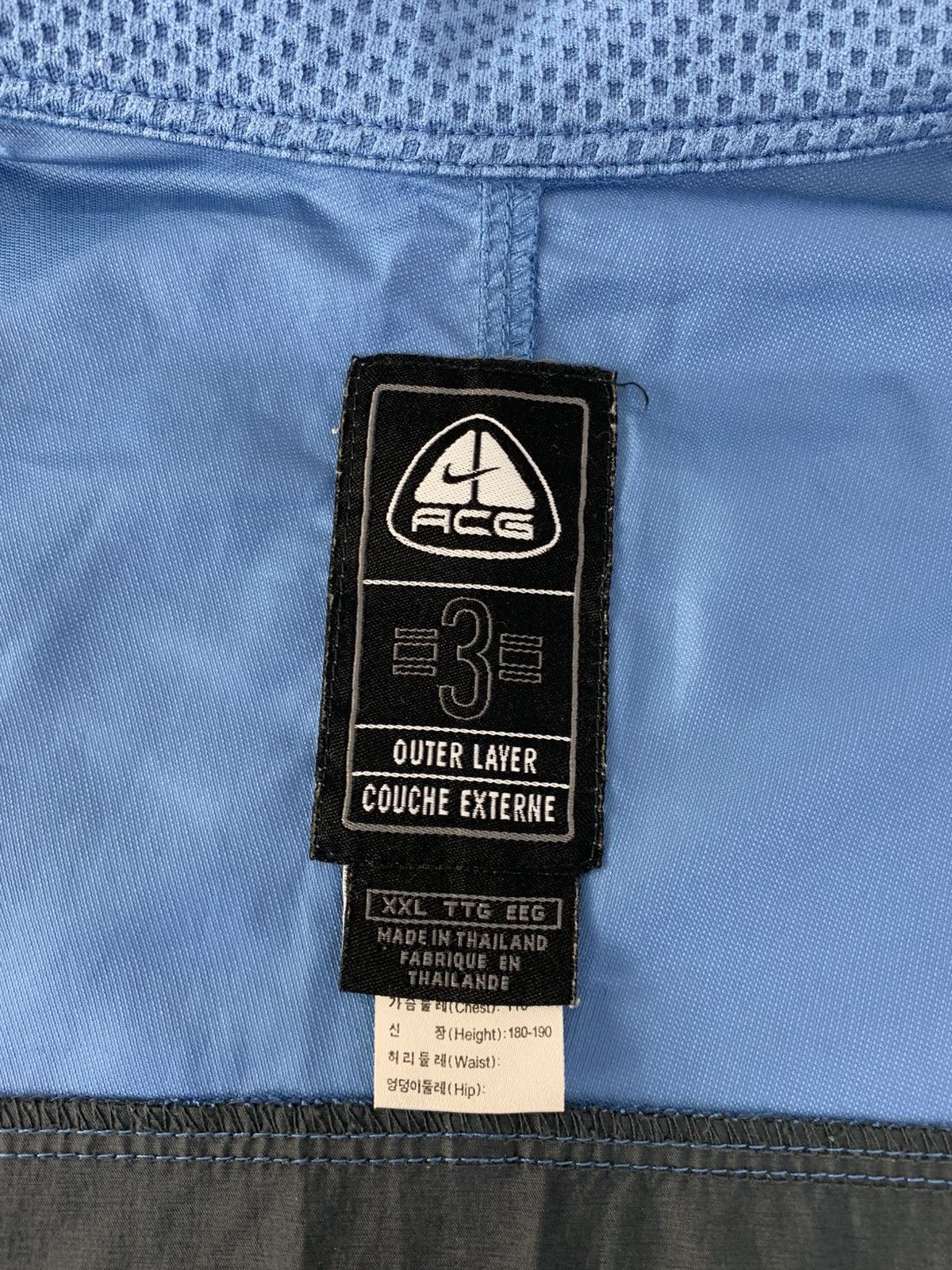 Nike ACG Hype Nike ACG Windbreaker Jacket Quilted Inner Size US XL / EU 56 / 4 - 5 Thumbnail