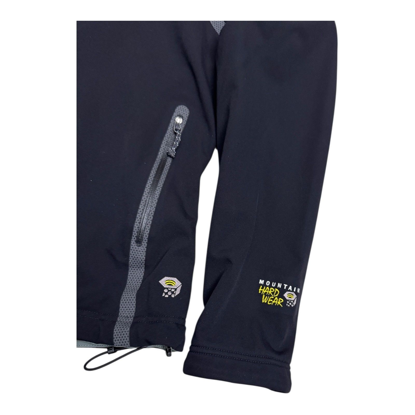 Mountain Hardwear MOUNTAIN HARDWEAR Softshell Black Windbreaker Jacket Medium Size M / US 6-8 / IT 42-44 - 4 Thumbnail