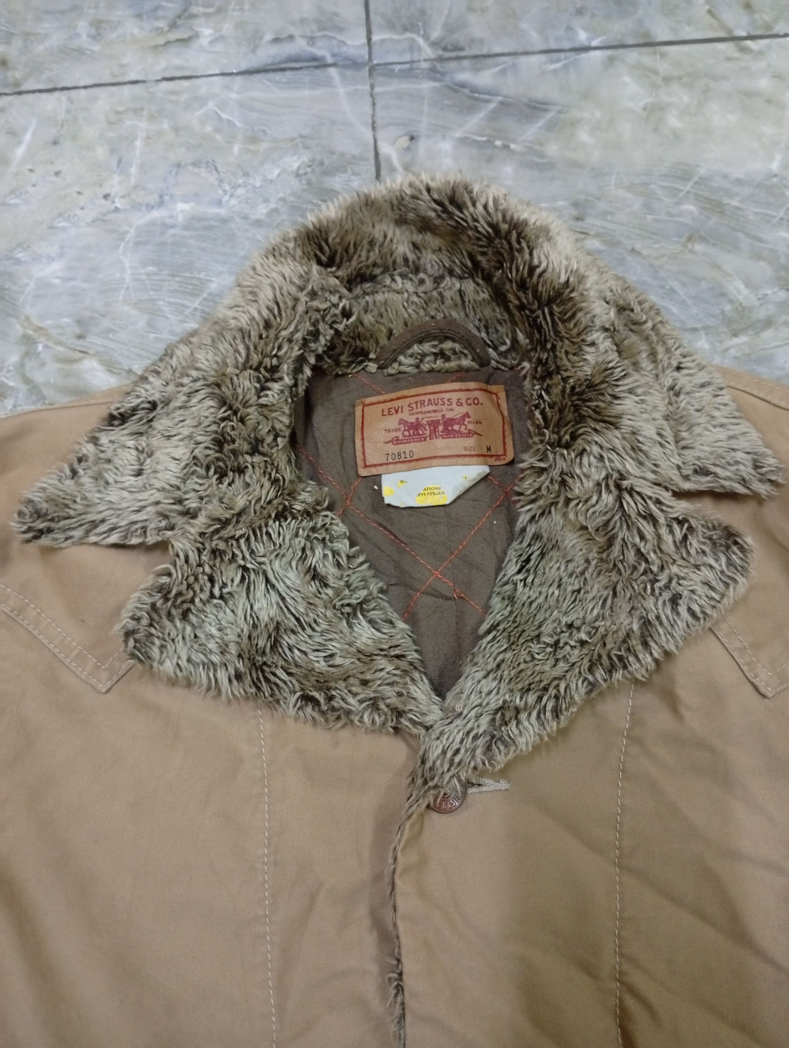Levi's VINTAGE LEVIS FUR COLLAR X WORK JACKET Size US M / EU 48-50 / 2 - 5 Thumbnail
