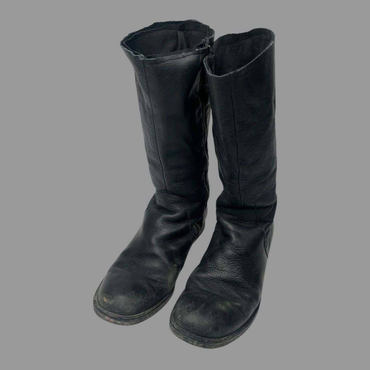 Vintage Vintage 90s leather side zip boots Size US 8 / EU 41 - 3 Thumbnail