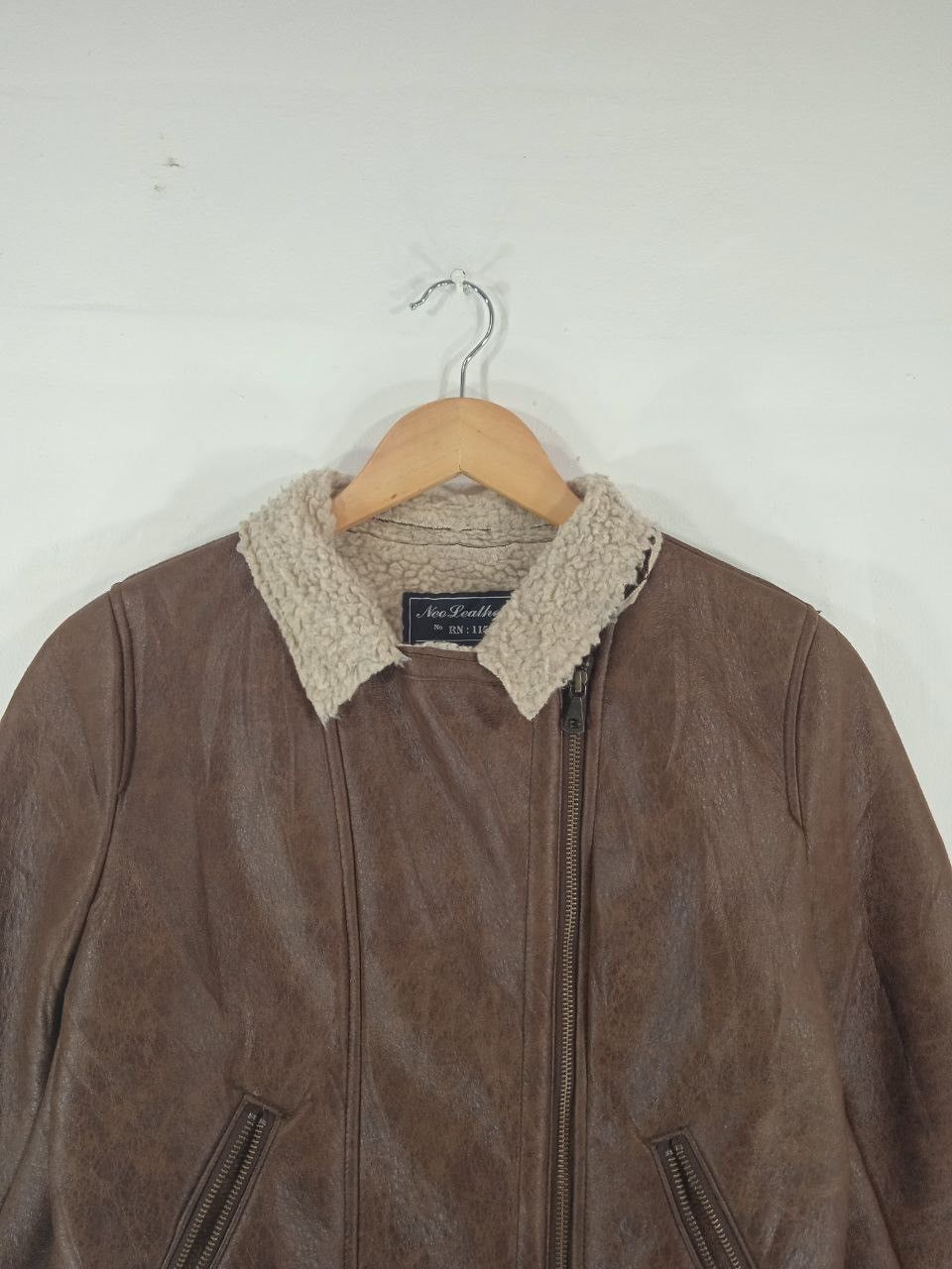 Vintage Vintage leather Jacket Rare Design Jacket Size US M / EU 48-50 / 2 - 3 Thumbnail
