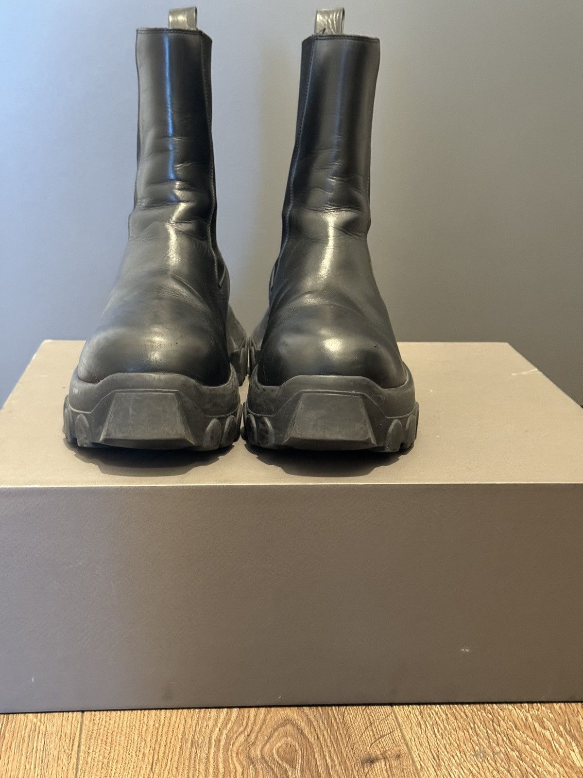 Rick Owens Rick Owens Beetle Bozo Tractor Boots Size US 10 / EU 43 - 1 Thumbnail