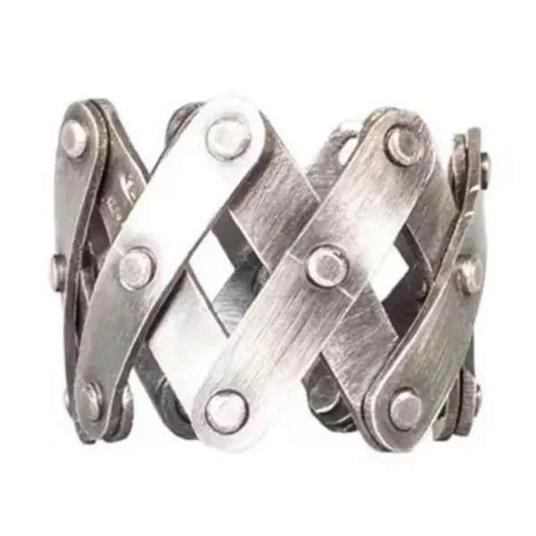 Sterling Silver × Vintage Sterling Silver Horseshoe Nail Adjustable Ring Size ONE SIZE - 1 Thumbnail