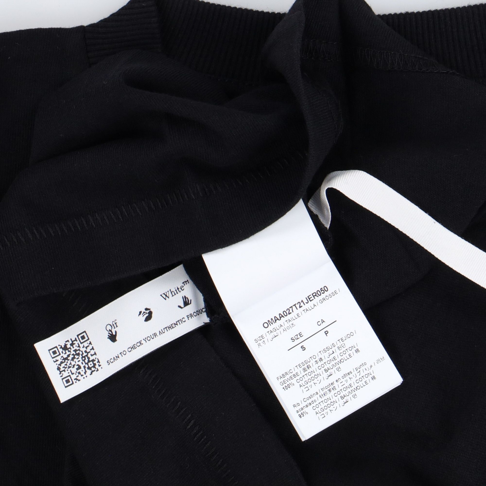 Off-White Black Madrid Exclusive Arrows T-Shirt Size US S / EU 44-46 / 1 - 4 Thumbnail