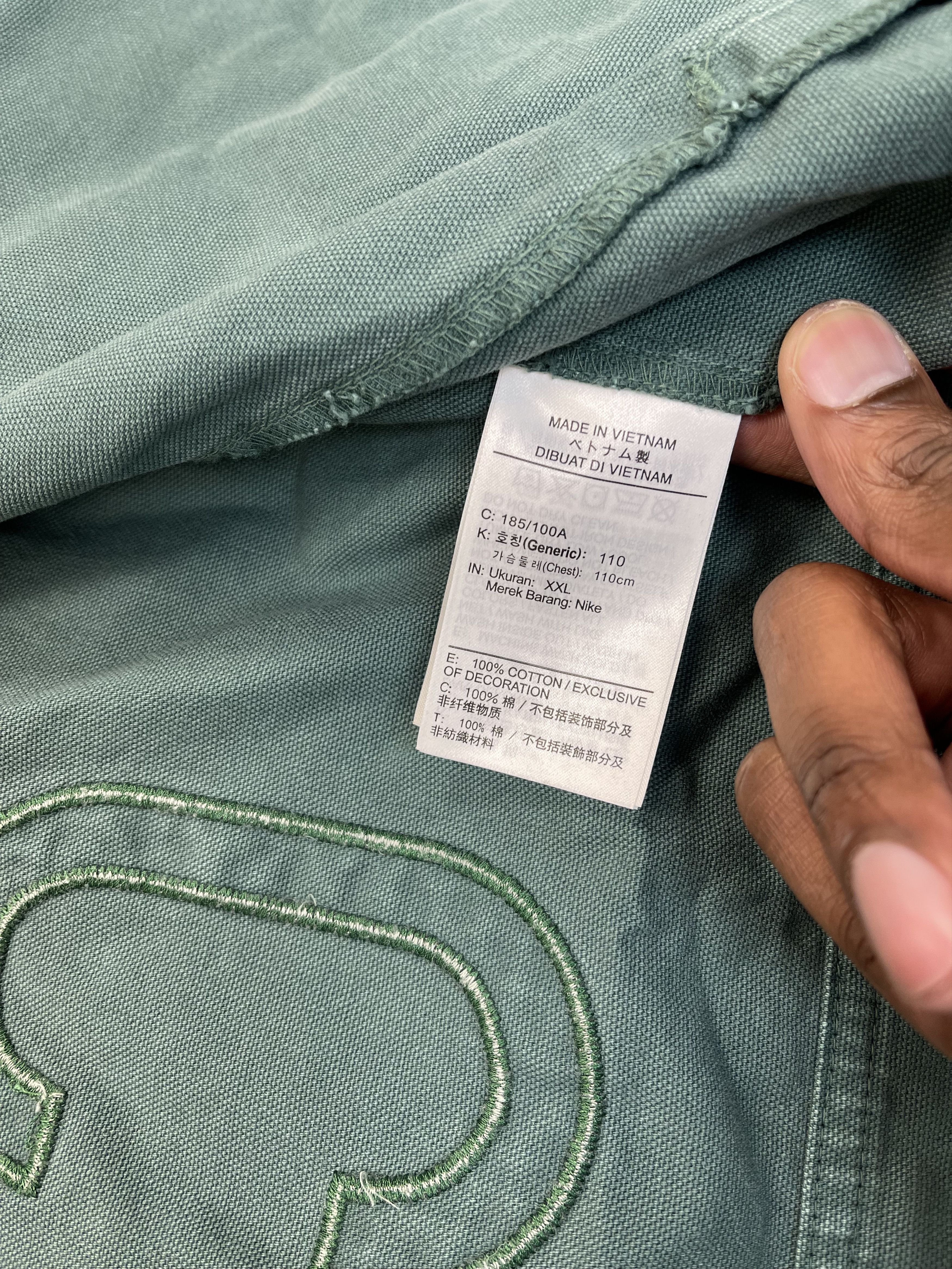 Jordan Brand × Nina Chanel Abney Jordan x Nina Chanel Abney Jacket Green Stone Size US XXL / EU 58 / 5 - 7 Thumbnail