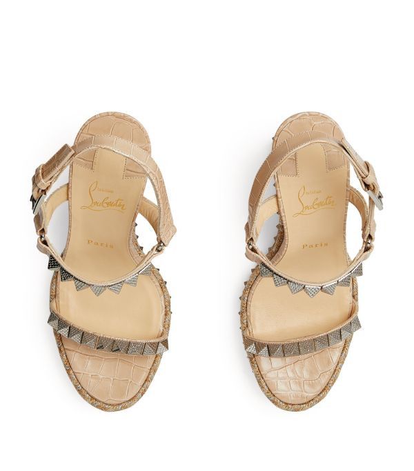 Christian Louboutin o1s1wg110924 Pyraclou Heeled in Multicolor Size US 6 / IT 36 - 2 Thumbnail