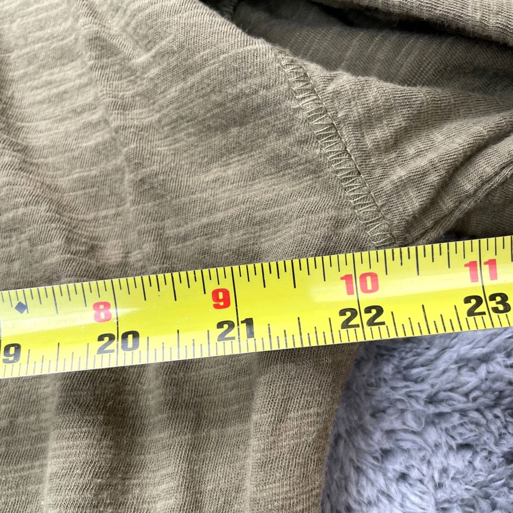 Vintage Natural Life Jumpsuit Womens Small Green Heather Cotton Oversized V Neck Casual One-Piece Size 28" / US 6 / IT 42 - 7 Thumbnail