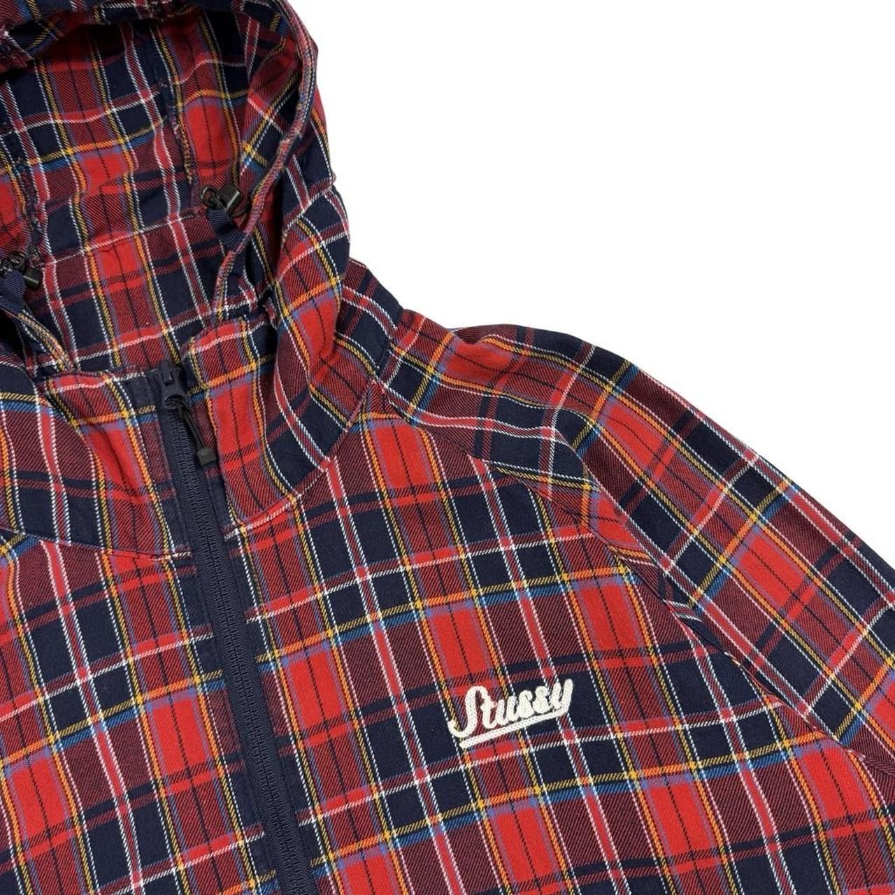 Stussy Vintage 2000s Stussy Plaid / Check Jacket - Extra Large Size US XL / EU 56 / 4 - 5 Thumbnail