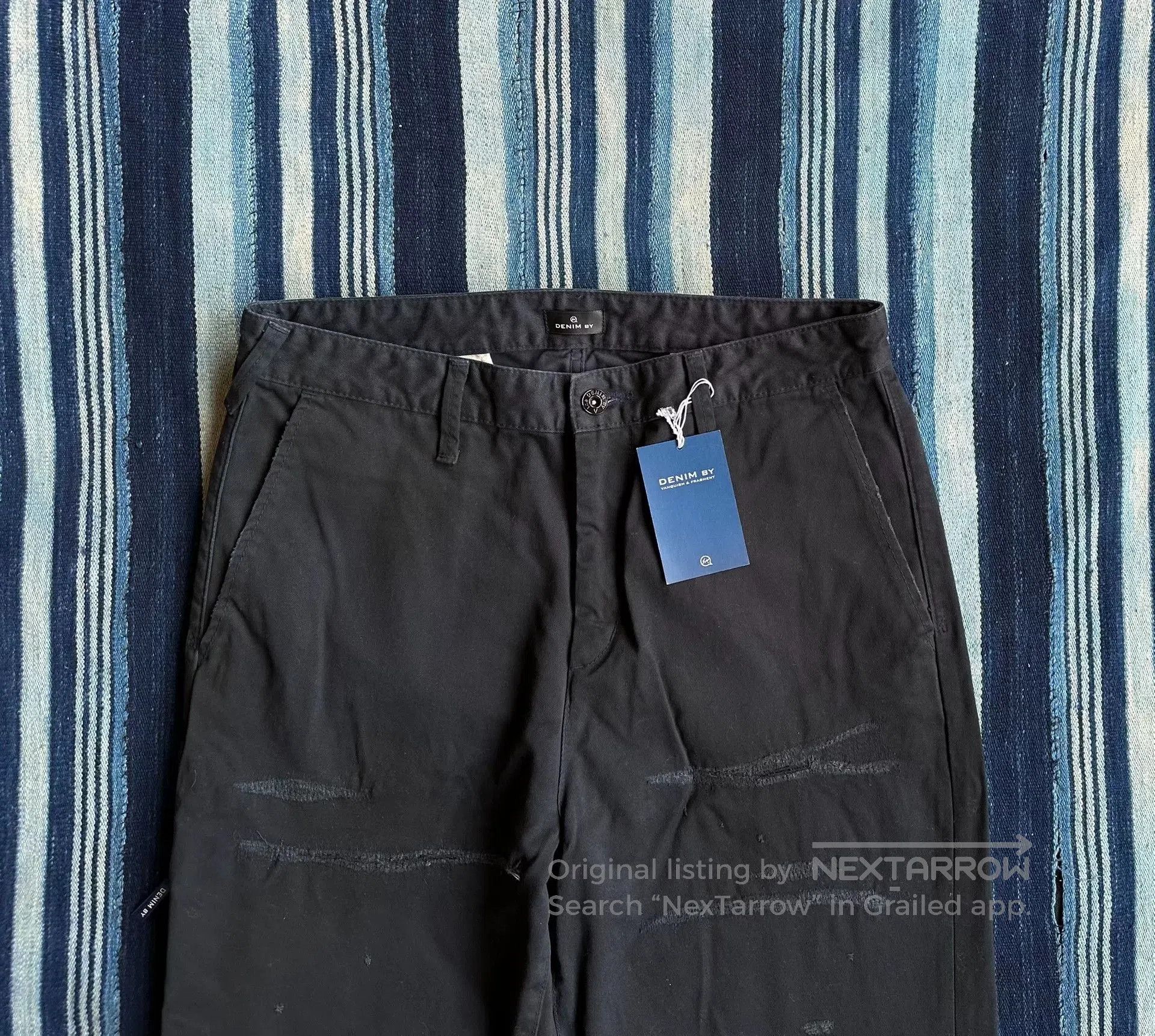 Vanquish Vanquish Fragment Distressed Denim Casual Pants. Size US 30 / EU 46 - 3 Thumbnail