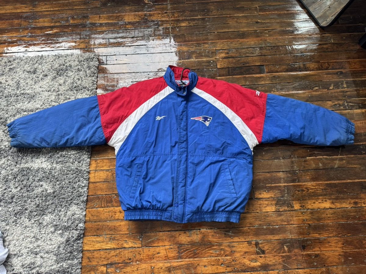 Vintage New England Patriots Reebok Proline Jacket