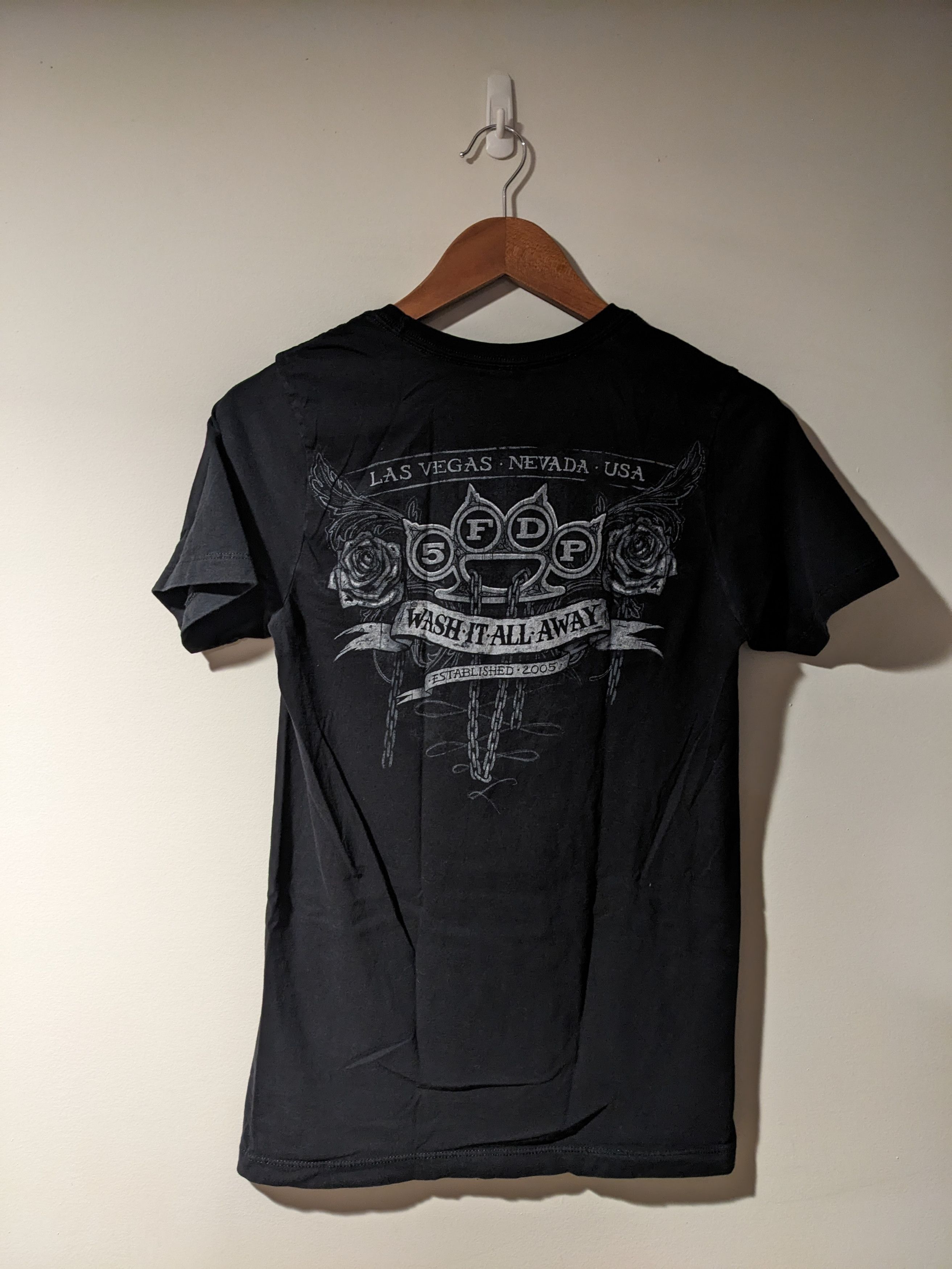 Band Tees × Hot Topic × Vintage Vintage 2015 Five Finger Death Punch Wash It All T-Shirt Size US S / EU 44-46 / 1 - 4 Thumbnail