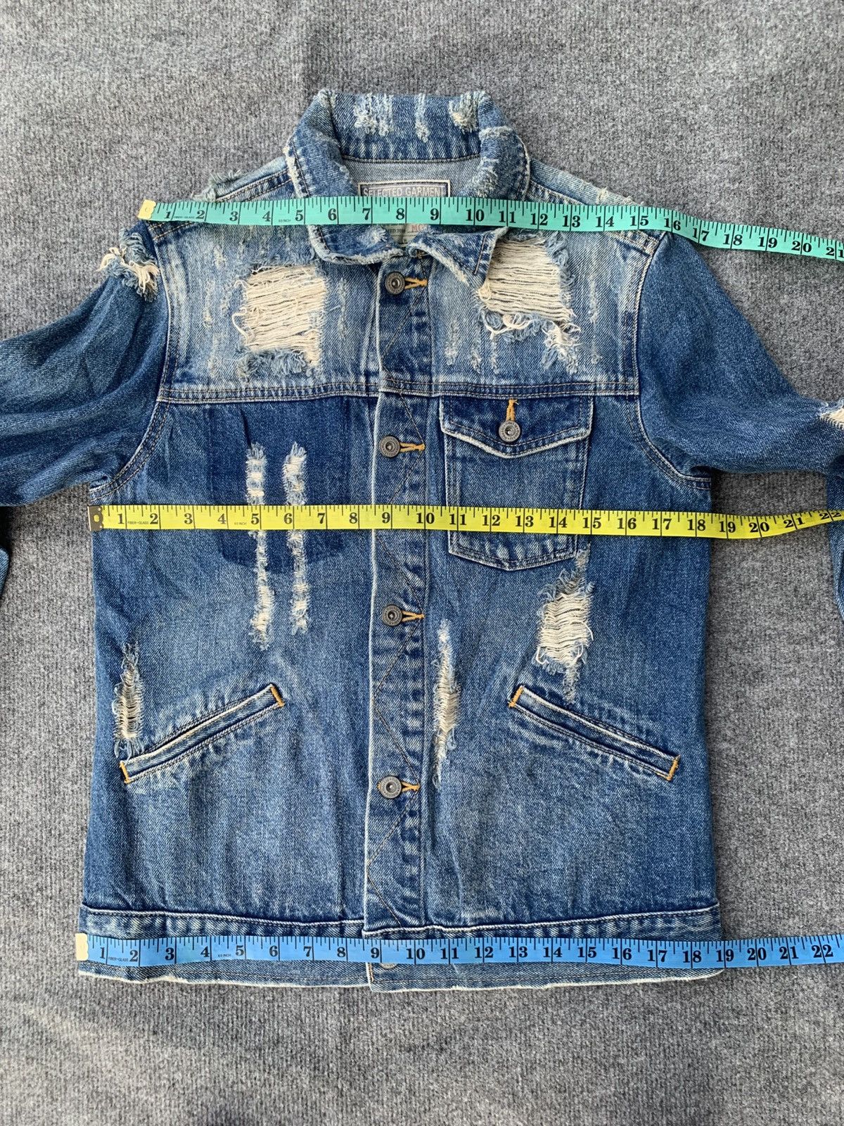 MOUSSY Distressed mossy Jacket jeans Size US S / EU 44-46 / 1 - 2 Thumbnail