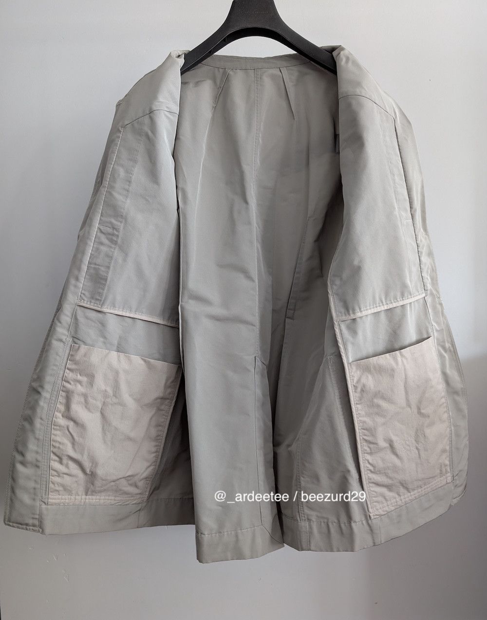 Rick Owens 💥 SAMPLE LIDO JACKET/BLAZER BUFFALO HORN SS24 Size US L / EU 52-54 / 3 - 8 Thumbnail