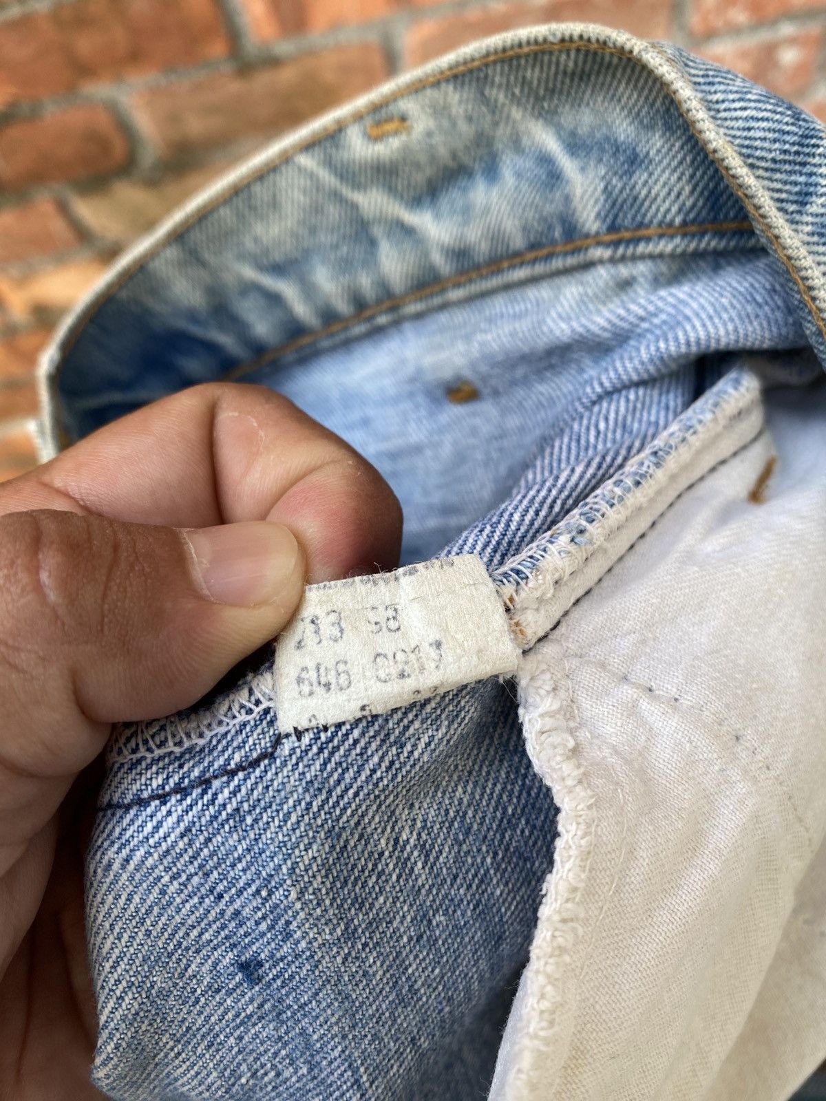 Levi's × Levi's Vintage Clothing × Vintage W30x31 Vintage levi's 646 flare bell bottom 70s orange tab Size US 30 / EU 46 - 7 Thumbnail