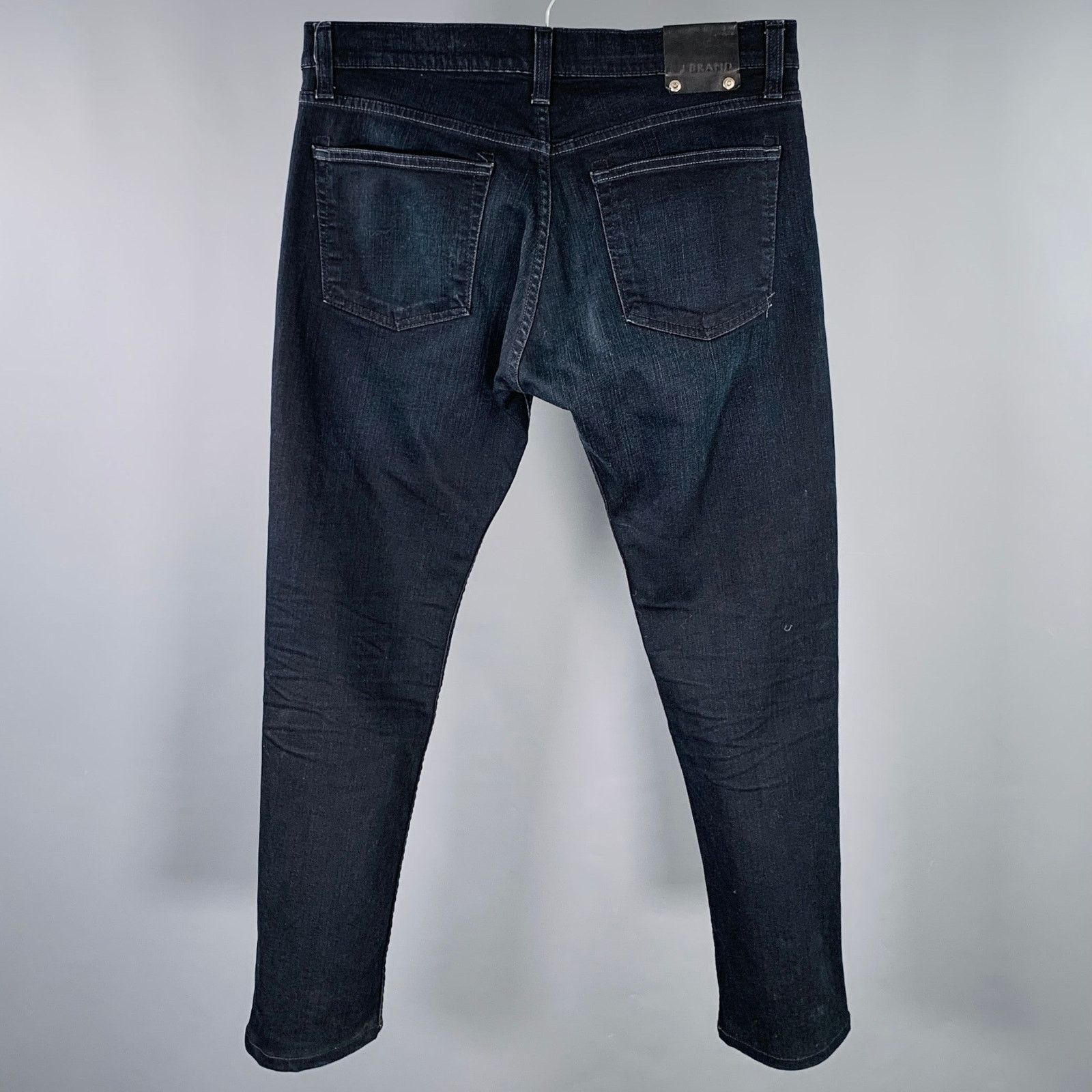 Other J.BRAND Size 32 Kane Black Cotton Blend Slim Jeans Size US 32 / EU 48 - 2 Thumbnail