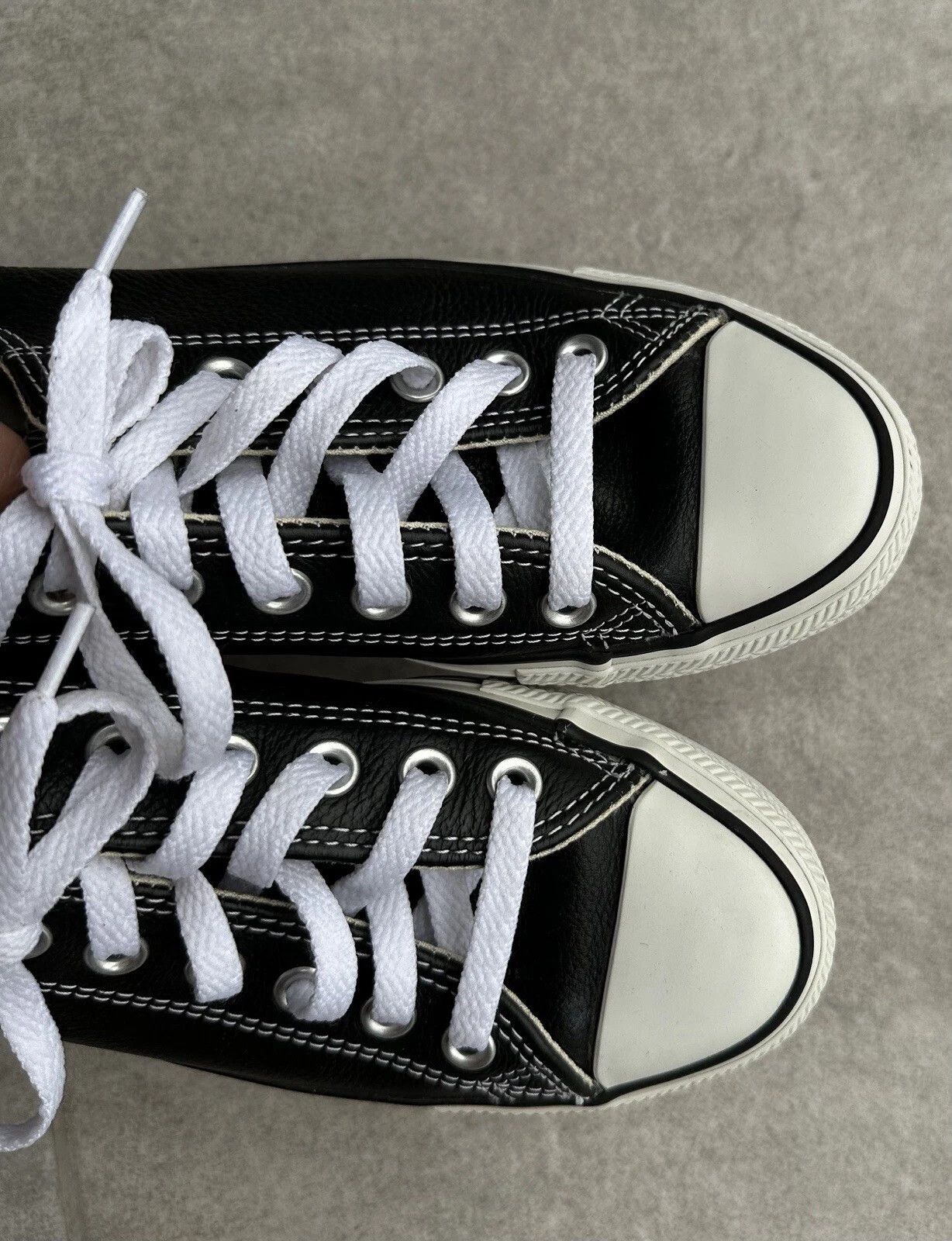 Converse Converse womens leather Shoes Low Sneakers Platform Size 37 Size US 6.5 / IT 36.5 - 3 Thumbnail