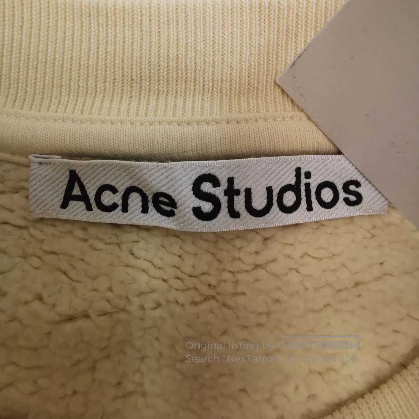 Acne Studios Acne Studios XS Cotton Solid Crewneck Sweatshirt. Size US XS / EU 42 / 0 - 4 Thumbnail