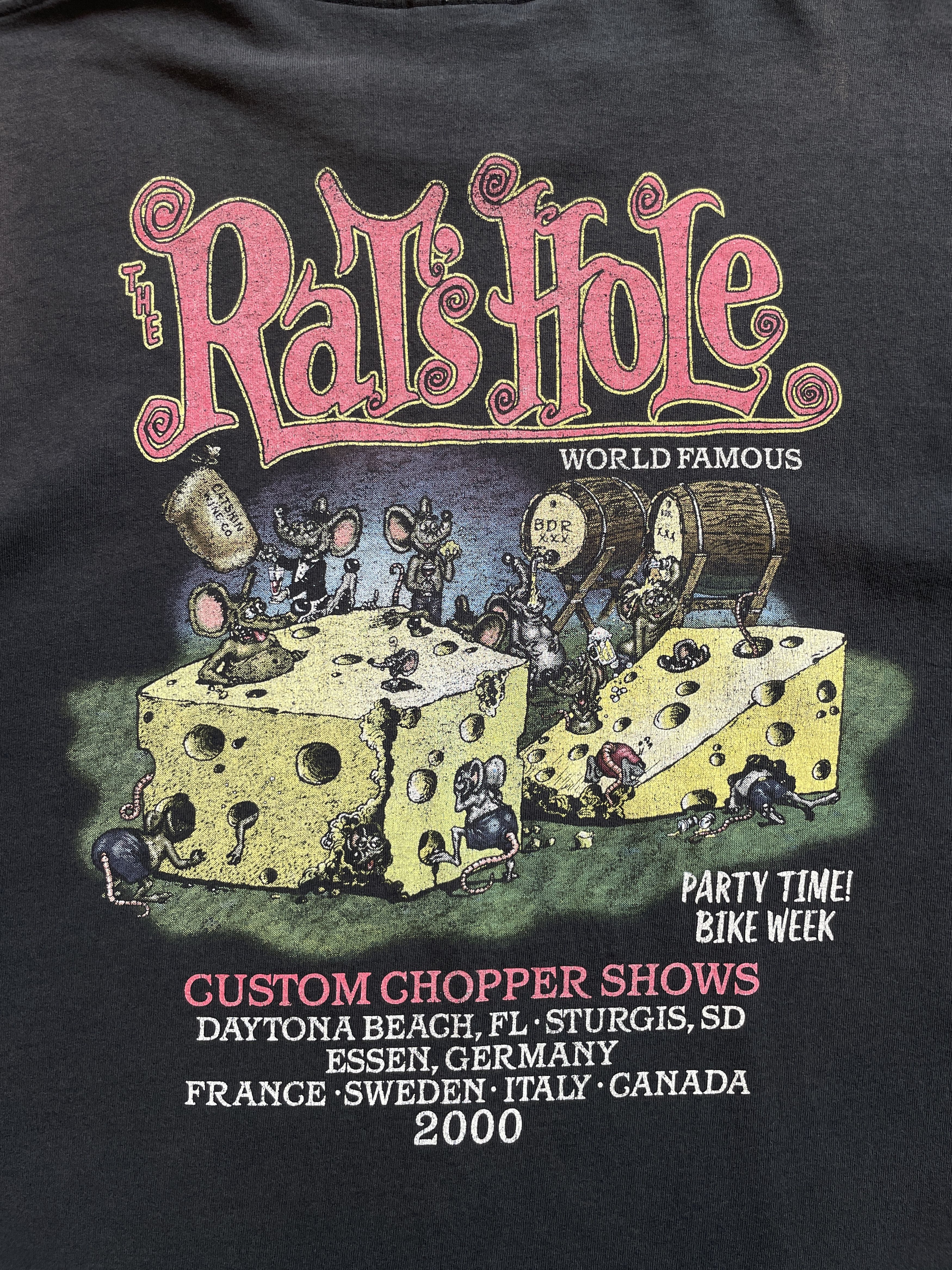Vintage 2000 Rat's Hole See no evil, hear no evil, speak no evil Size US L / EU 52-54 / 3 - 5 Thumbnail