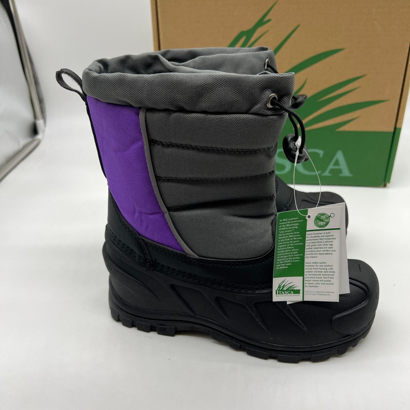Other Itasca Kids Winter Snow Drift Boots Size 3 Purple Size US 5 / EU 37 - 5 Thumbnail