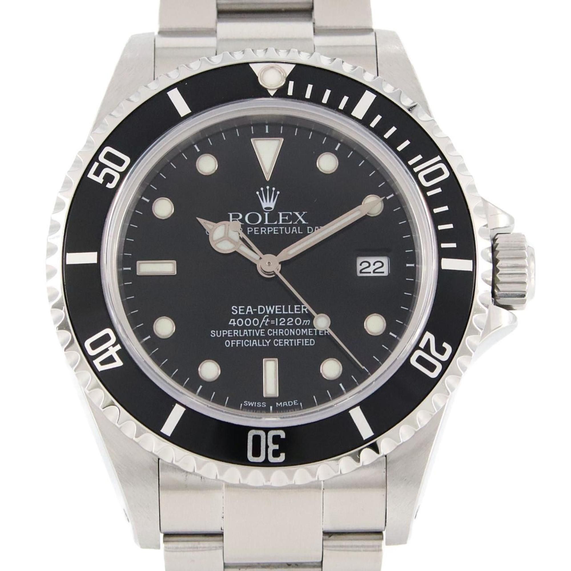 Rolex Rolex Sea-Dweller 16600 SS Wristwatch Automatic Y-Serial Size ONE SIZE - 1 Thumbnail
