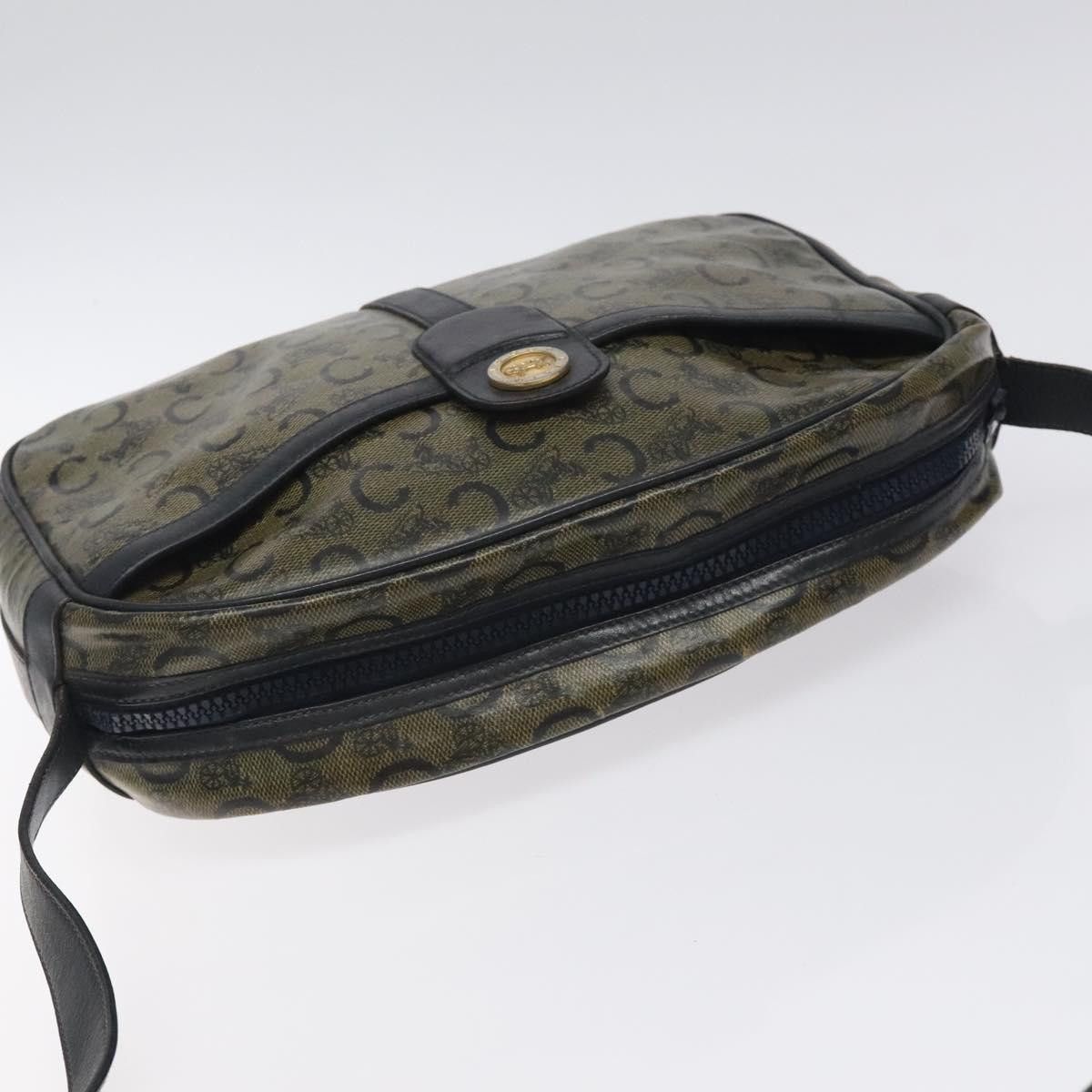 Celine CELINE C Sulky Shoulder Bag Pvc Navy Gold Size ONE SIZE - 6 Thumbnail