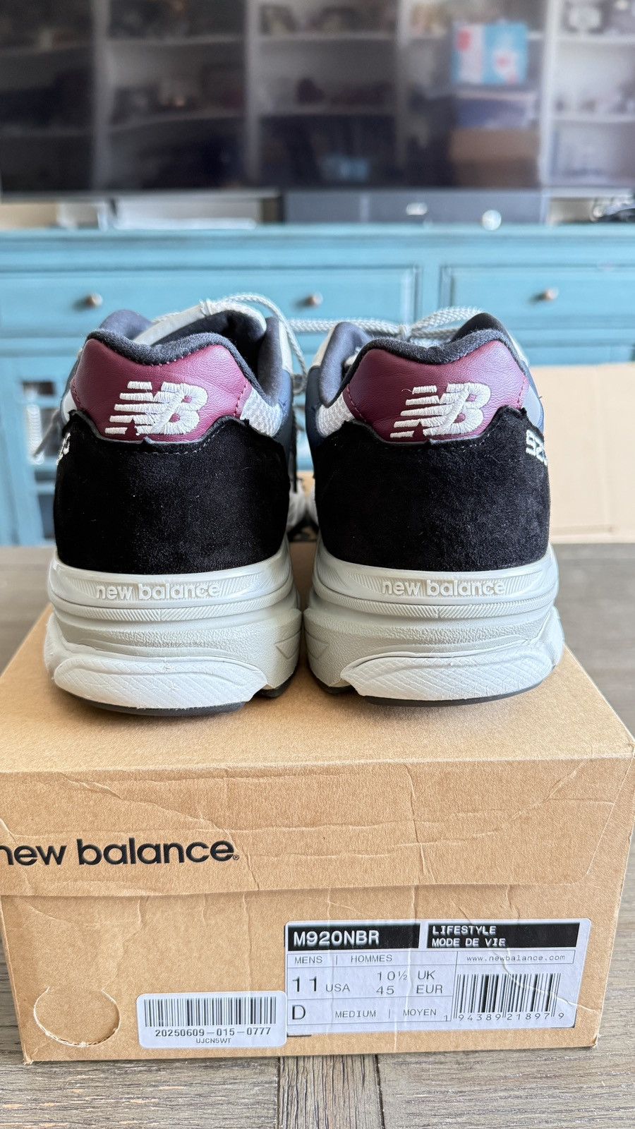 New Balance New Balance 920 Made In England 'Debut' Size 11 M920NBR Size US 11 / EU 44 - 4 Thumbnail