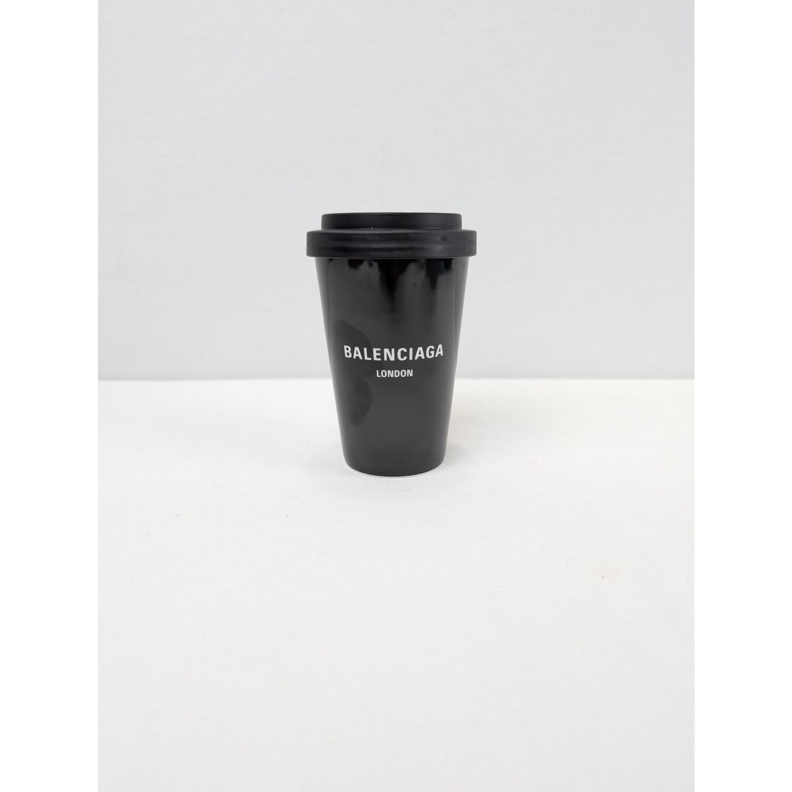 Balenciaga o1rshd1 Q:3 / Size:OS/ London Porcelain Coffee Cup Mug Black Size ONE SIZE - 1 Thumbnail