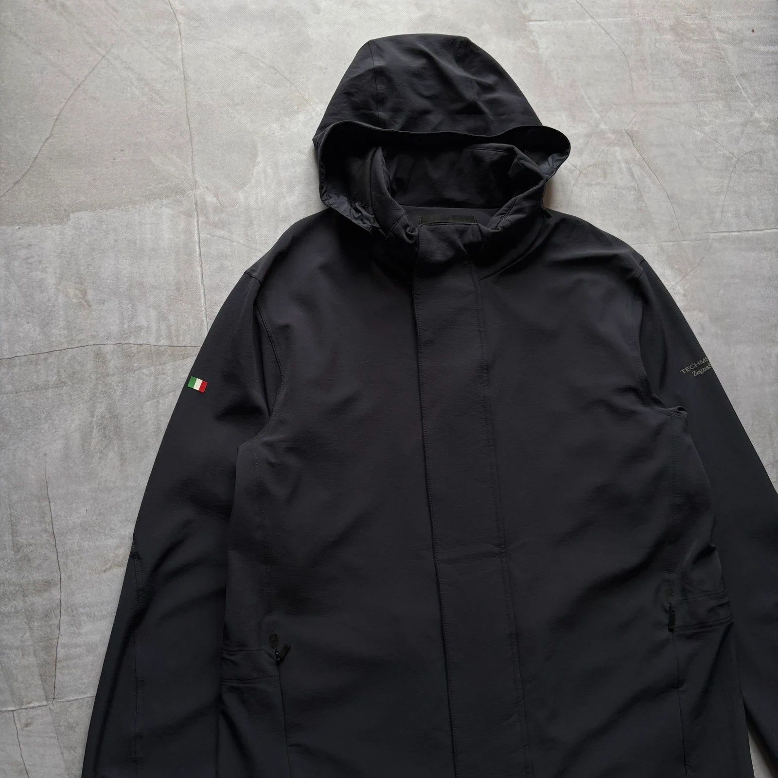 Z Zegna Zegna Sport Techmerino jacket Italy design classic luxury Size US XXL / EU 58 / 5 - 2 Thumbnail