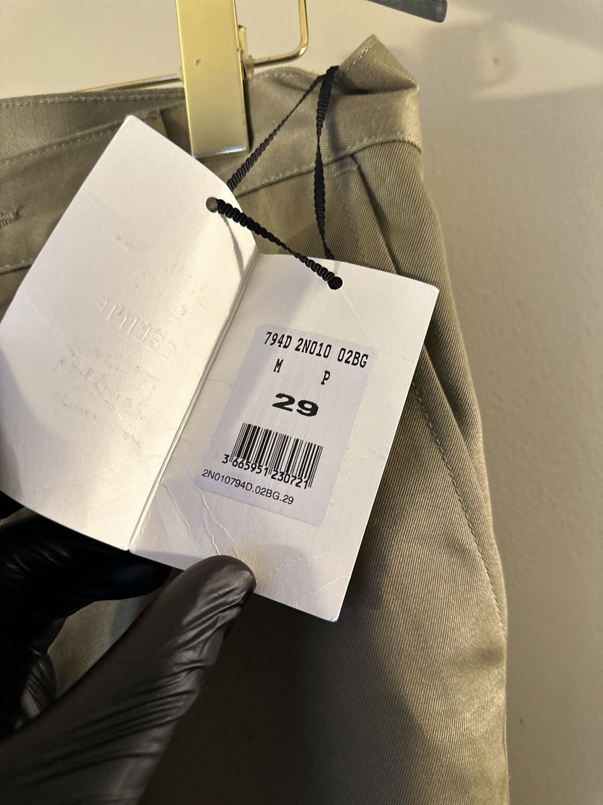 Celine Celine CHINOS IN TWILL Size US 29 - 4 Thumbnail