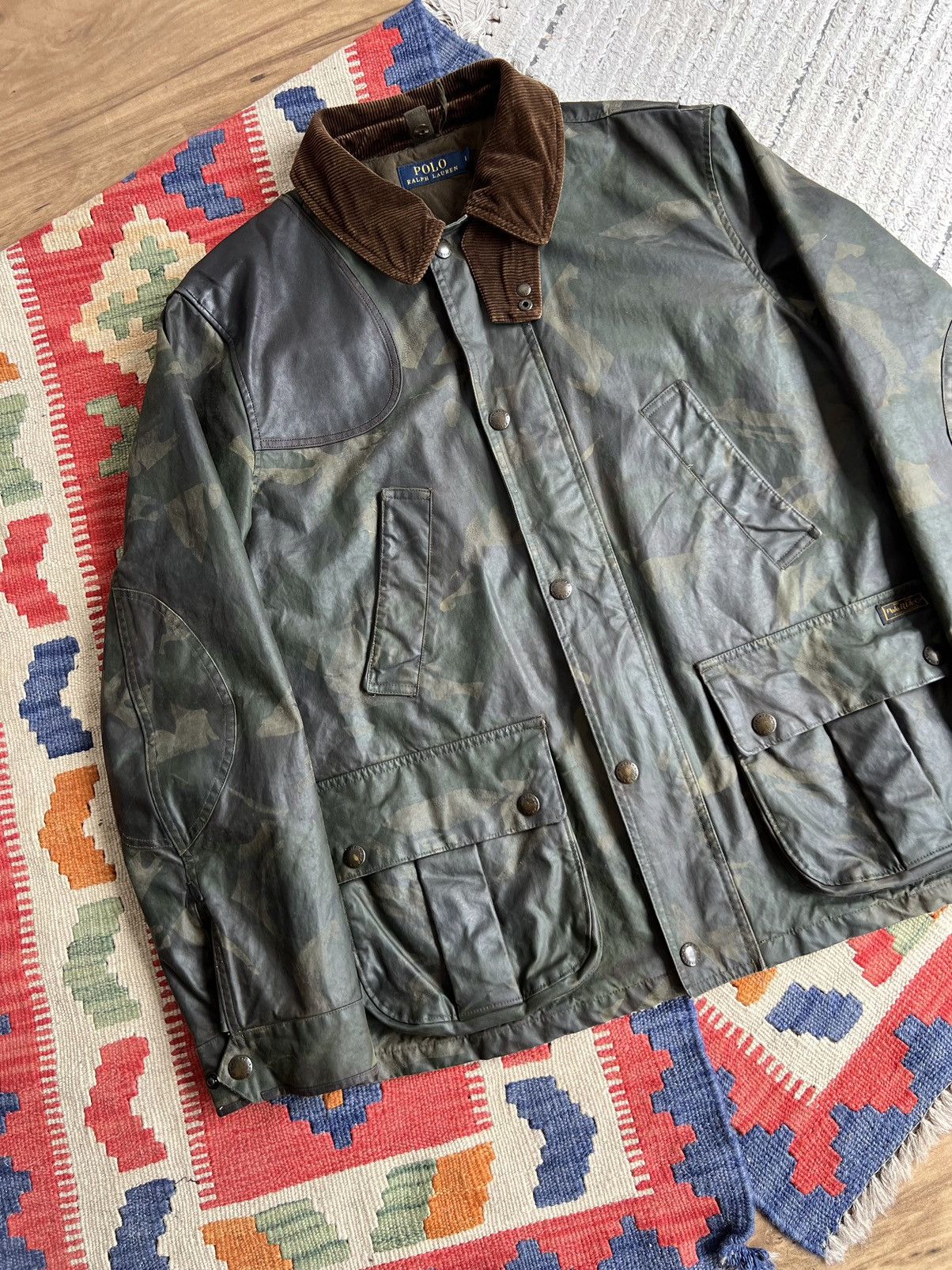 Polo Ralph Lauren Polo by Ralph Lauren DPM Camo Waxed Hunting Coat Size US L / EU 52-54 / 3 - 7 Thumbnail