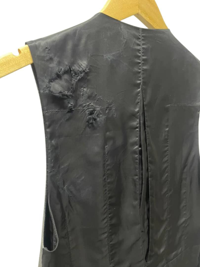 Dior Dior Homme x Hide Slimane Pleated Vest Size 46R - 10 Thumbnail